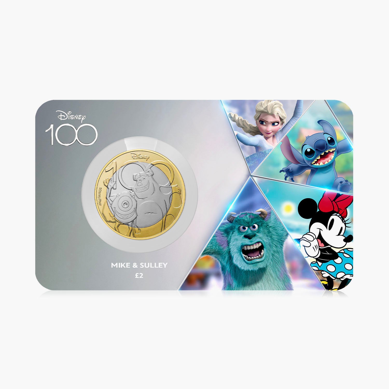 Disney 100th Anniversary Monsters Inc 2023 Â£2 BU Coin