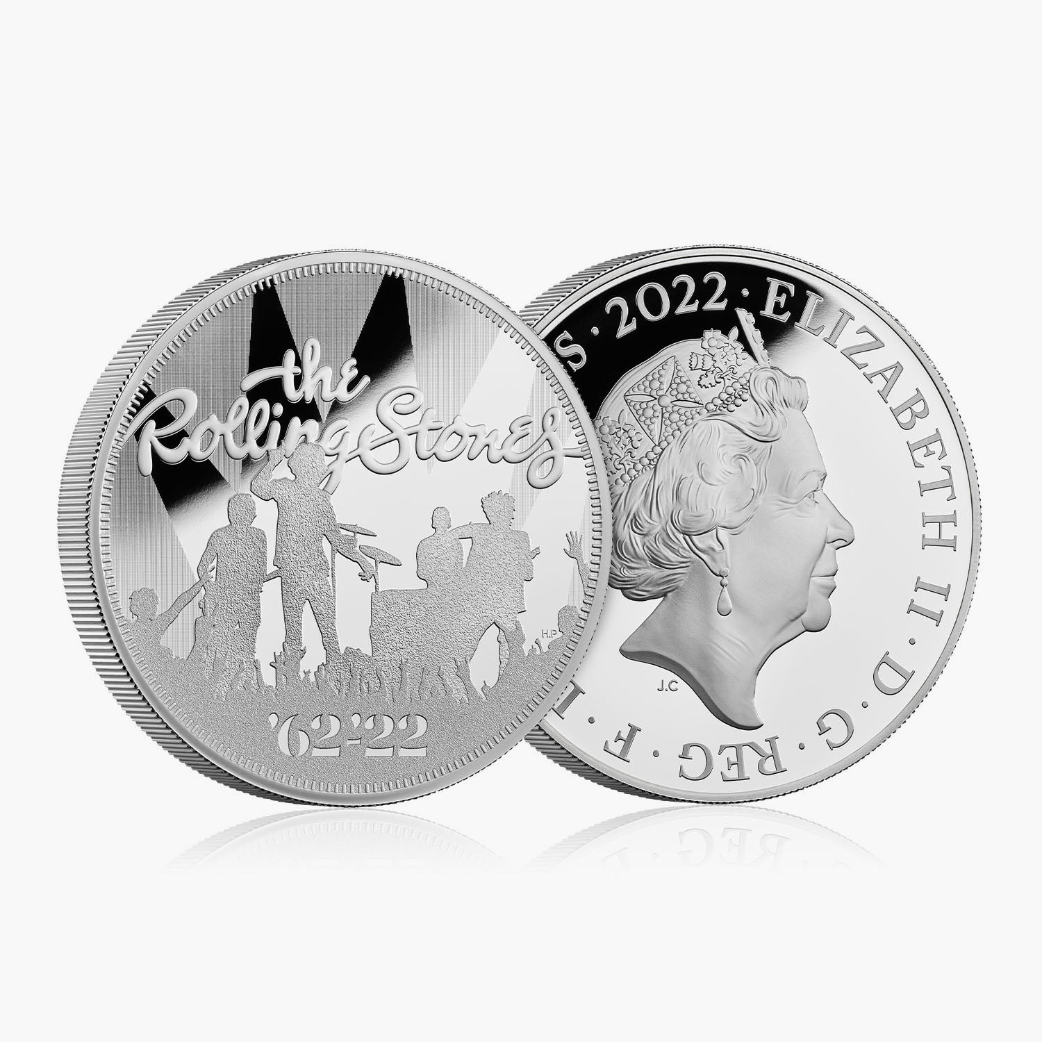 The Rolling Stones UK 2022 5oz Silver Proof Coin