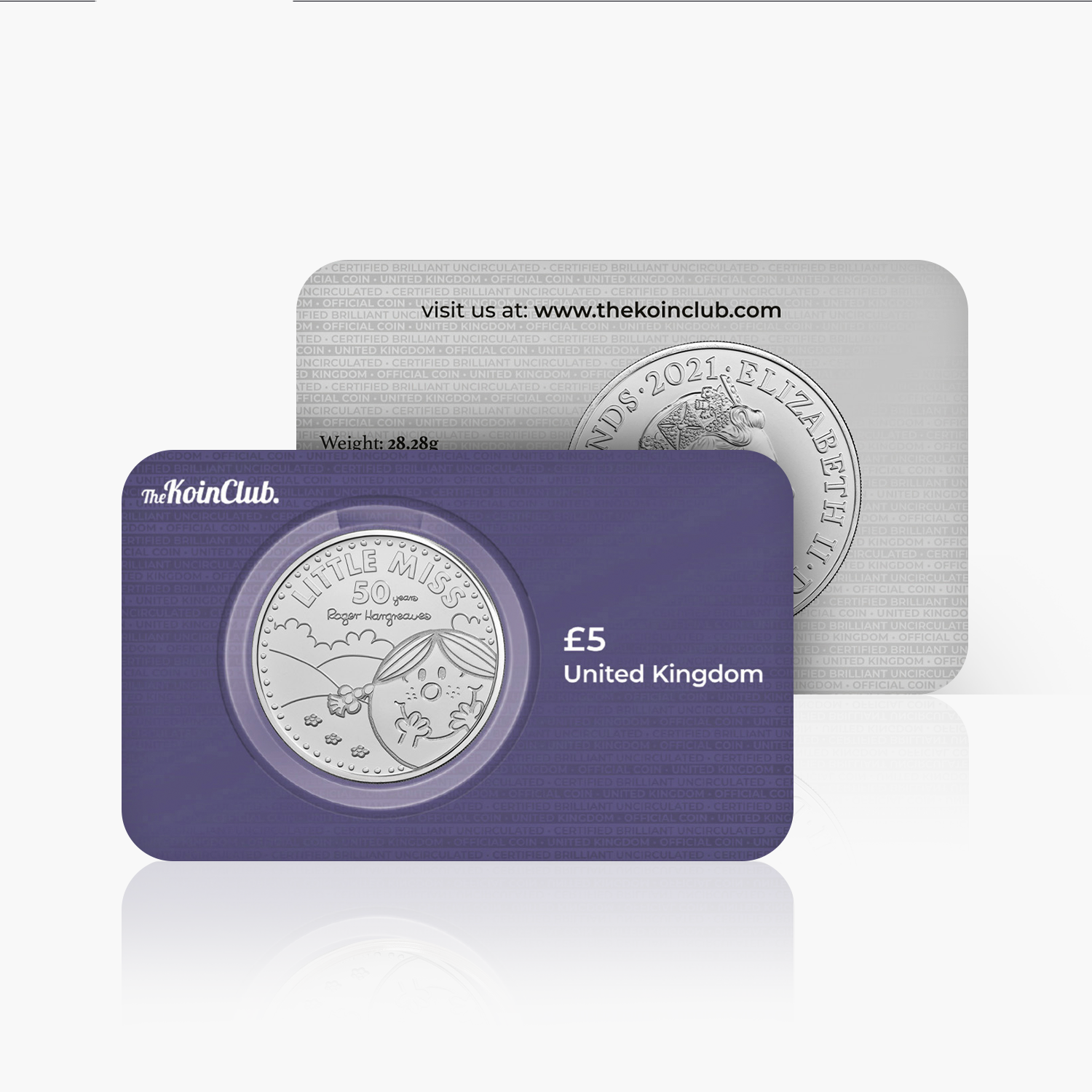 Little Miss Sunshine 2021 50th Anniversary £5 BU Coin