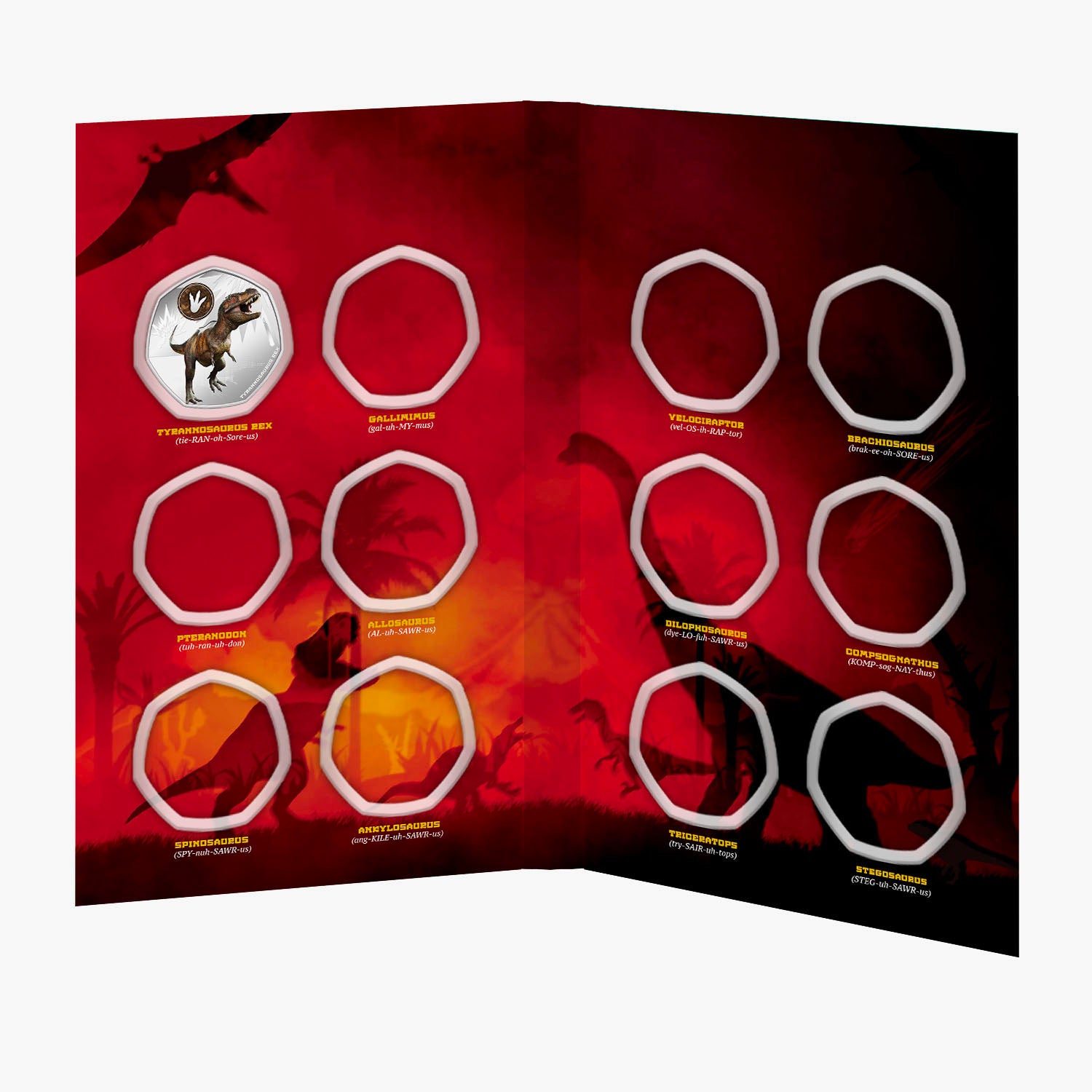 The Age of Dinosaurs 2023 Coin Collection