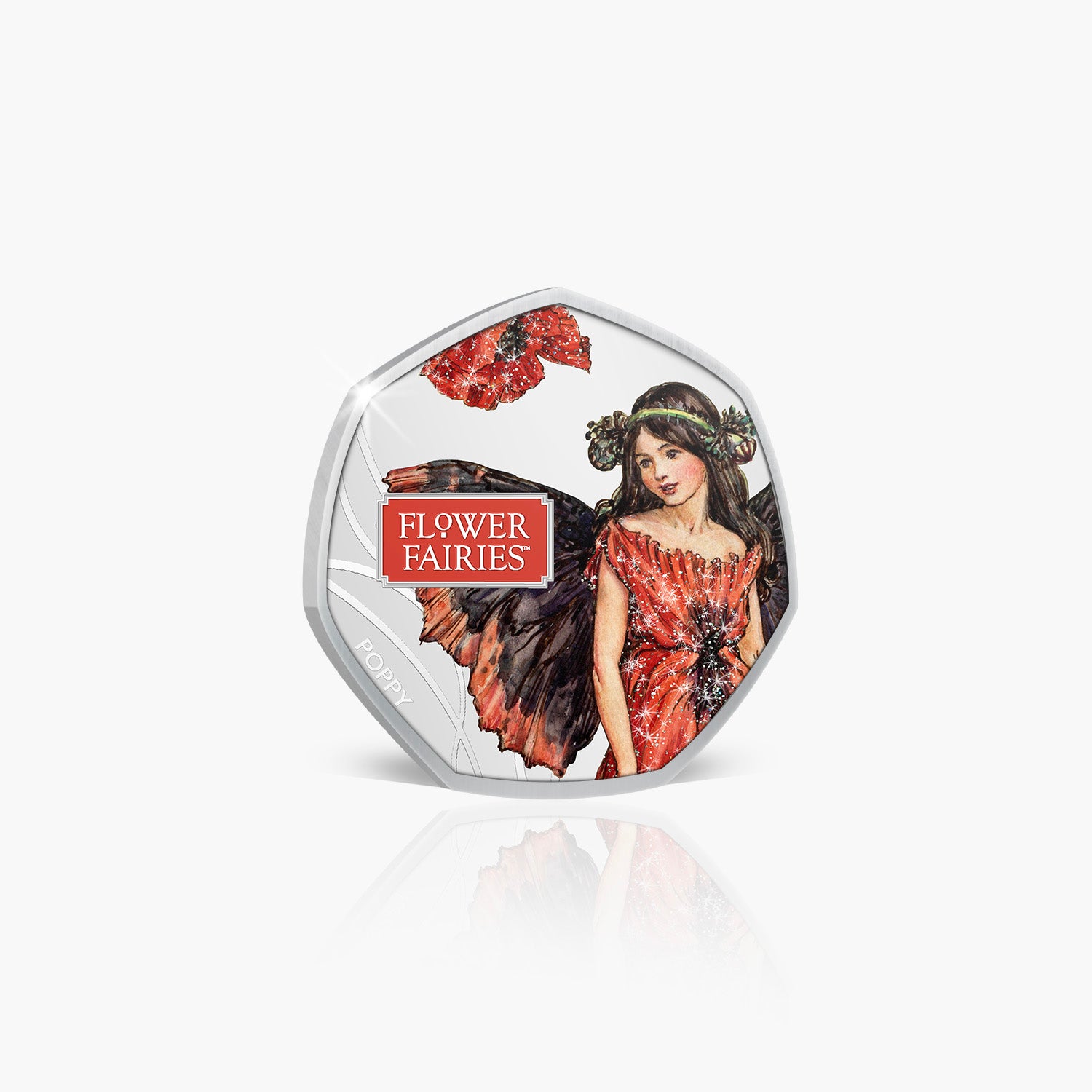 Poppy Coin in Coin Holder