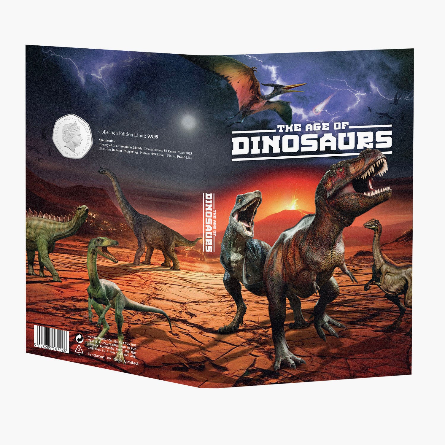 The Age of Dinosaurs 2023 Coin Collection