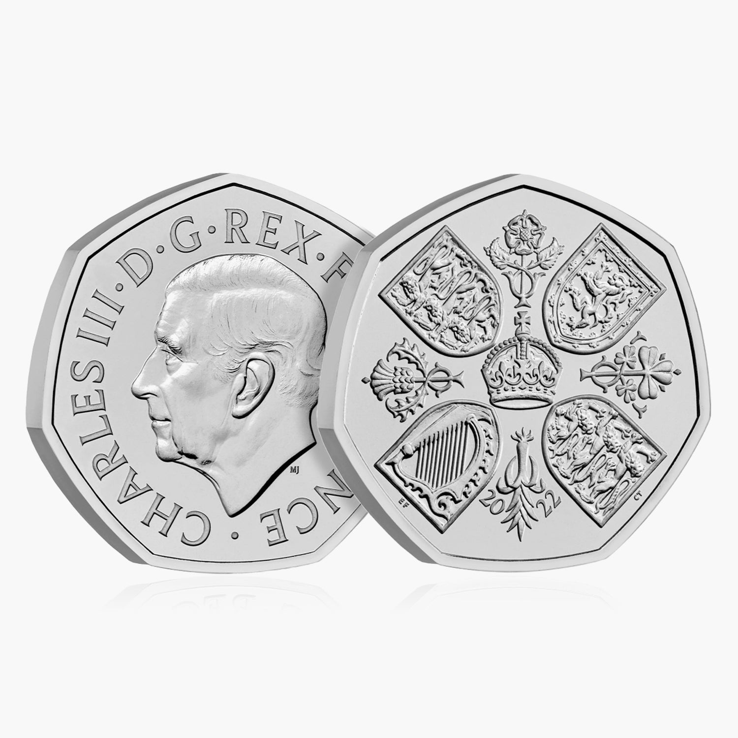 2022 Her Majesty Queen Elizabeth II 50p UK Coin