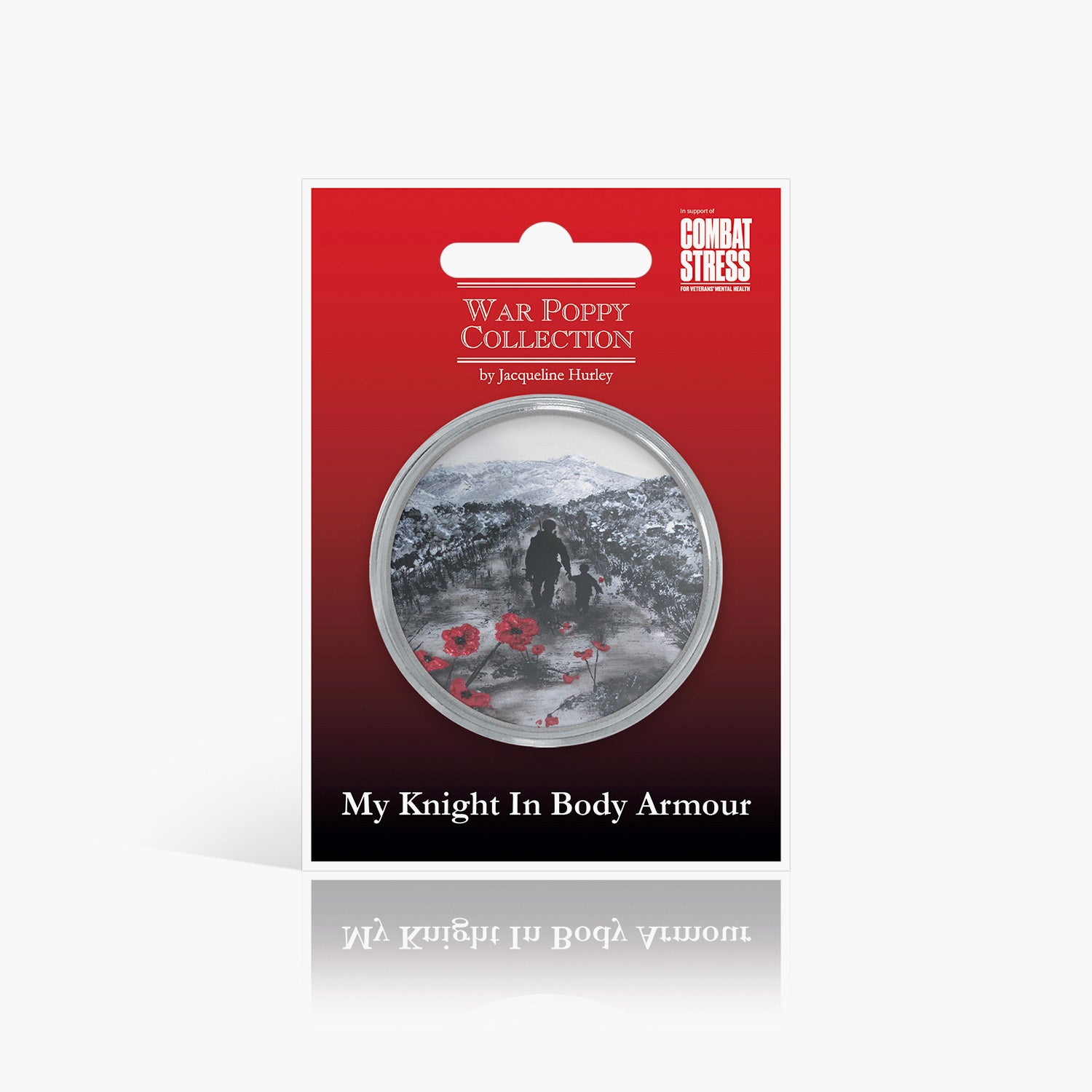My Knight In Body Armour Silver-Plated Commemorative