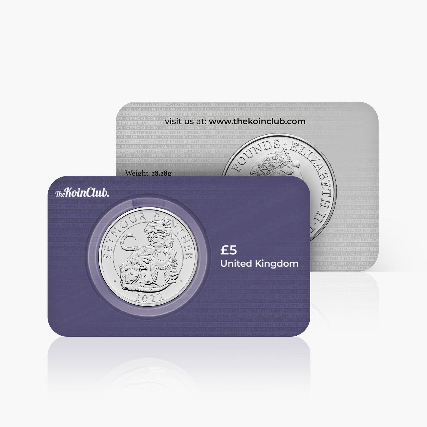 The Royal Tudor Beasts The Seymour Panther 2022 UK £5 BU Coin