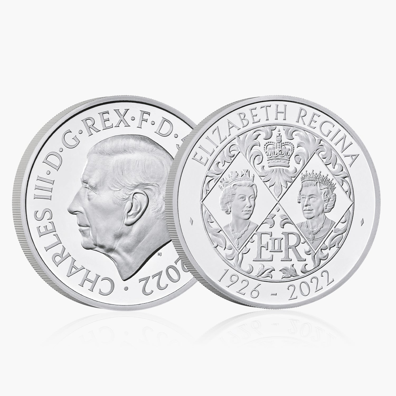 Sa Majesté la reine Elizabeth II Pièce de 5 £ 2022 - Premier portrait du roi Charles III