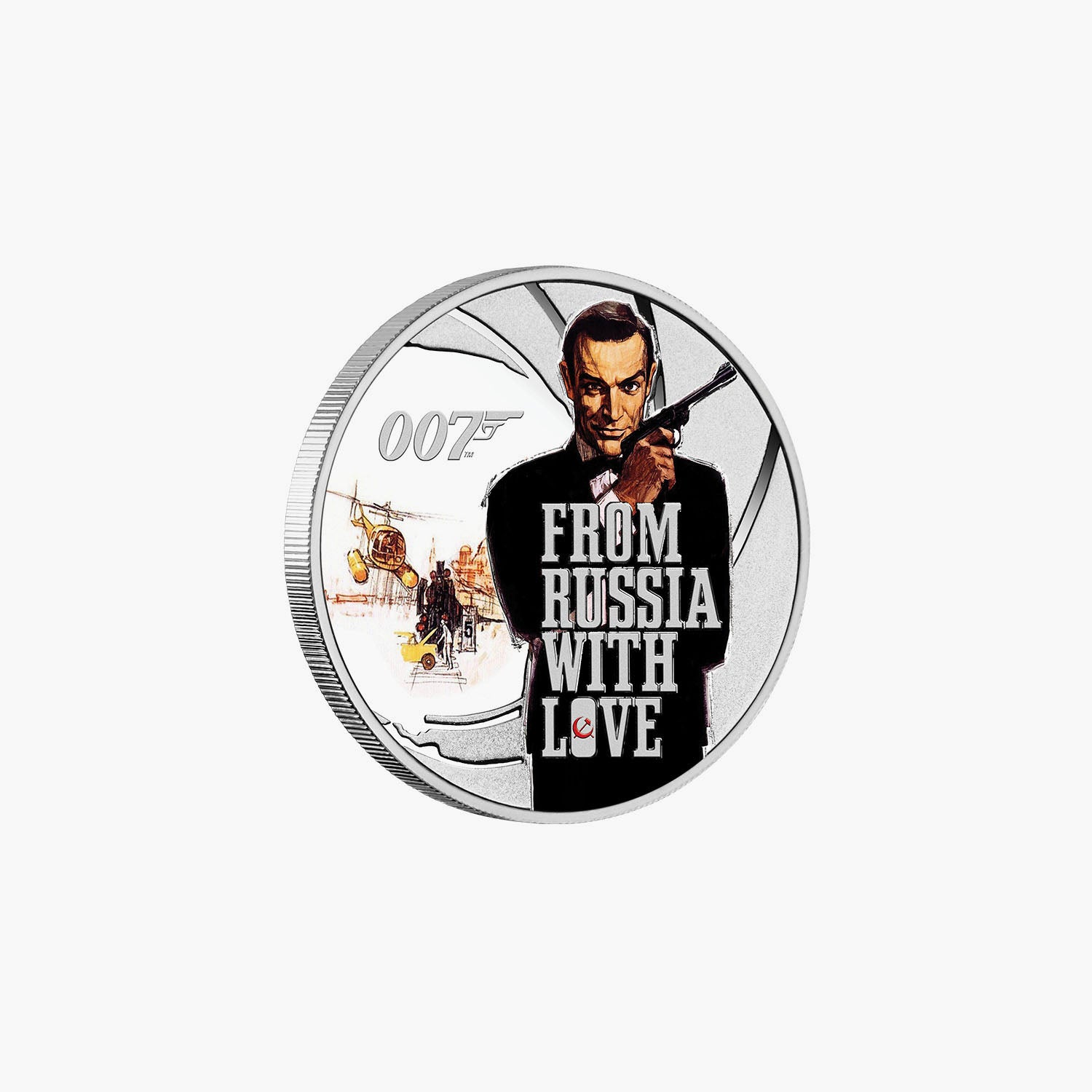 James Bond - From Russia With Love Solid Silver Movie Coin