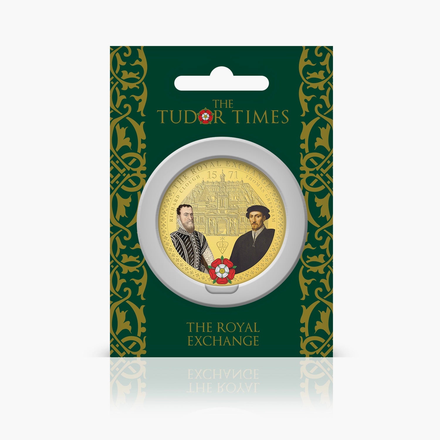 Le Royal Exchange commémoratif plaqué or