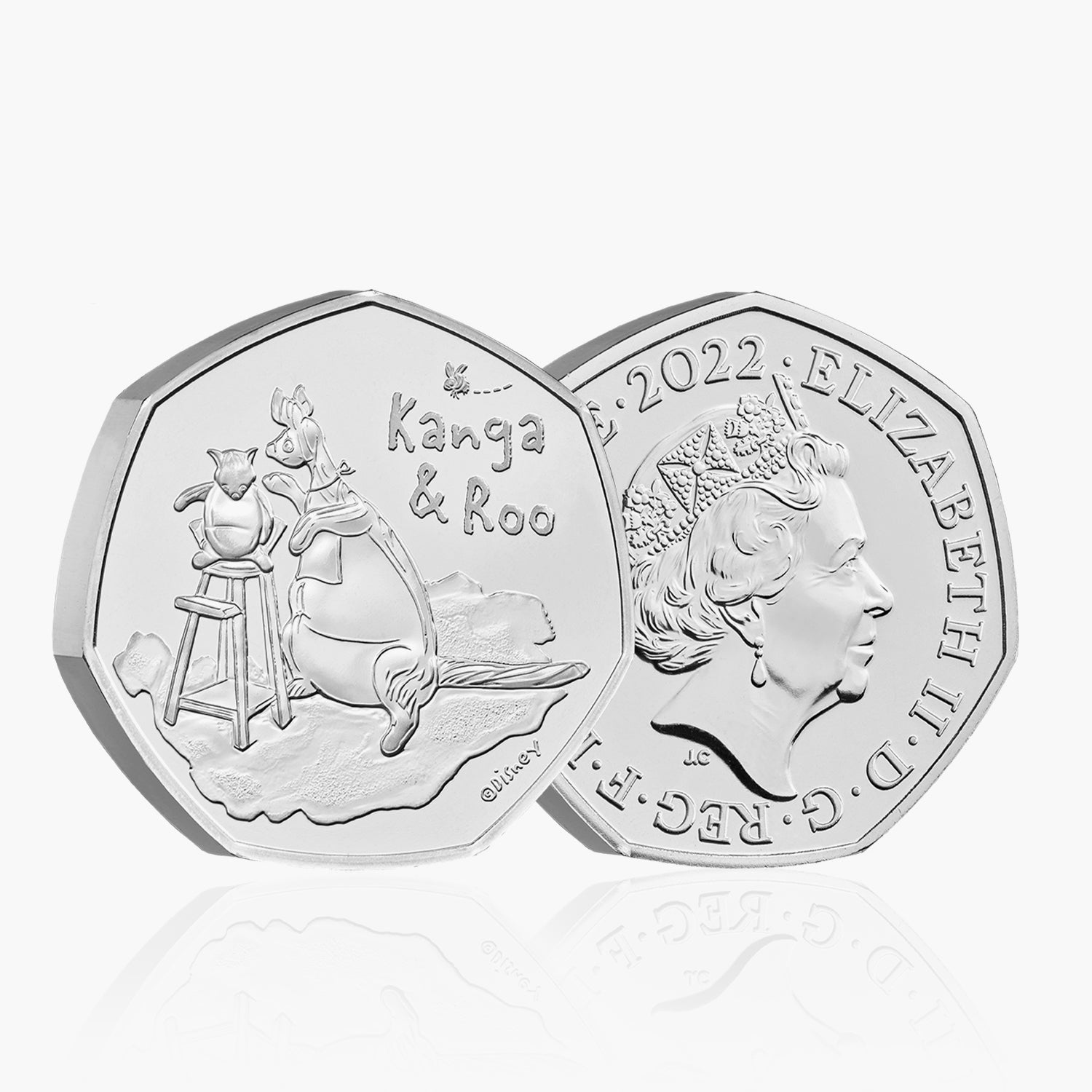 The Kanga & Roo 2022 UK 50p Coin