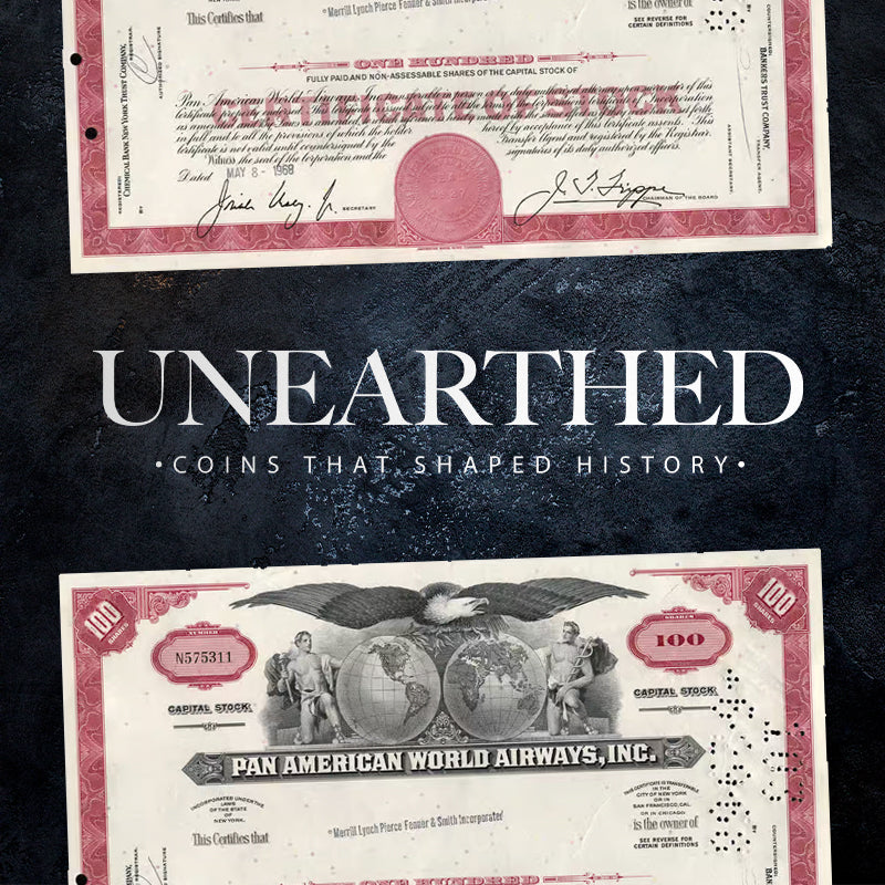 Share Certificate of the First Worldwide Flying Airline