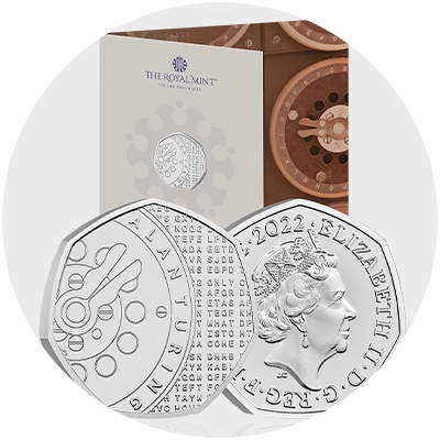 Alan Turing 2022 UK 50p Coin