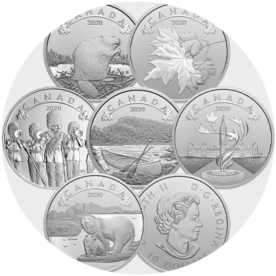 O Canada Coin Range
