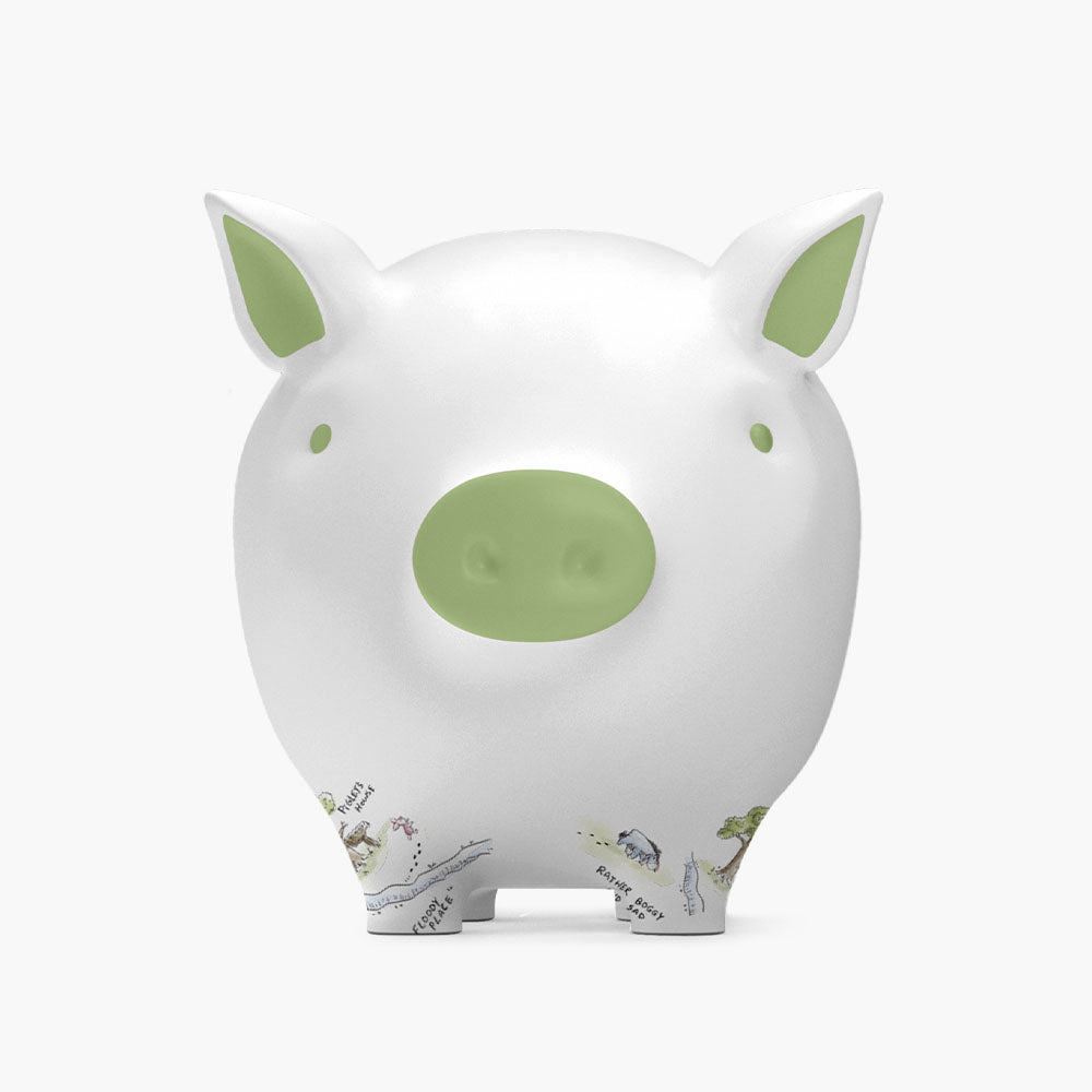 Winnie the Pooh - 100 Acre Wood Piggy Bank Saver Set