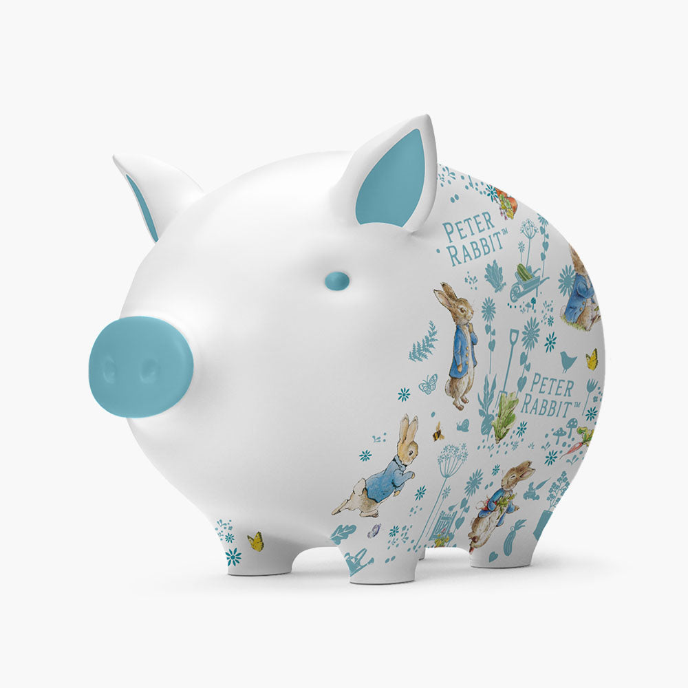 Peter Rabbit Piggy Bank Saver Set