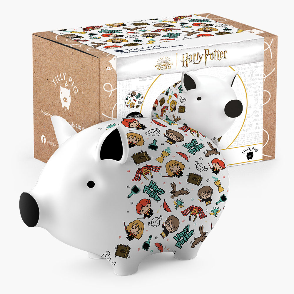 Harry Potter Chibi Piggy Bank Saver Set