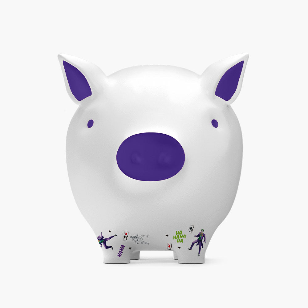 The Joker Piggy Bank Saver Set