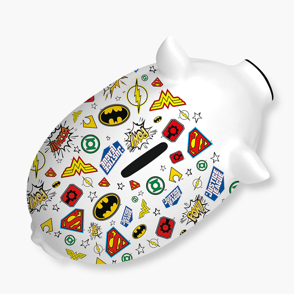 The DC Universe Piggy Bank Saver Set