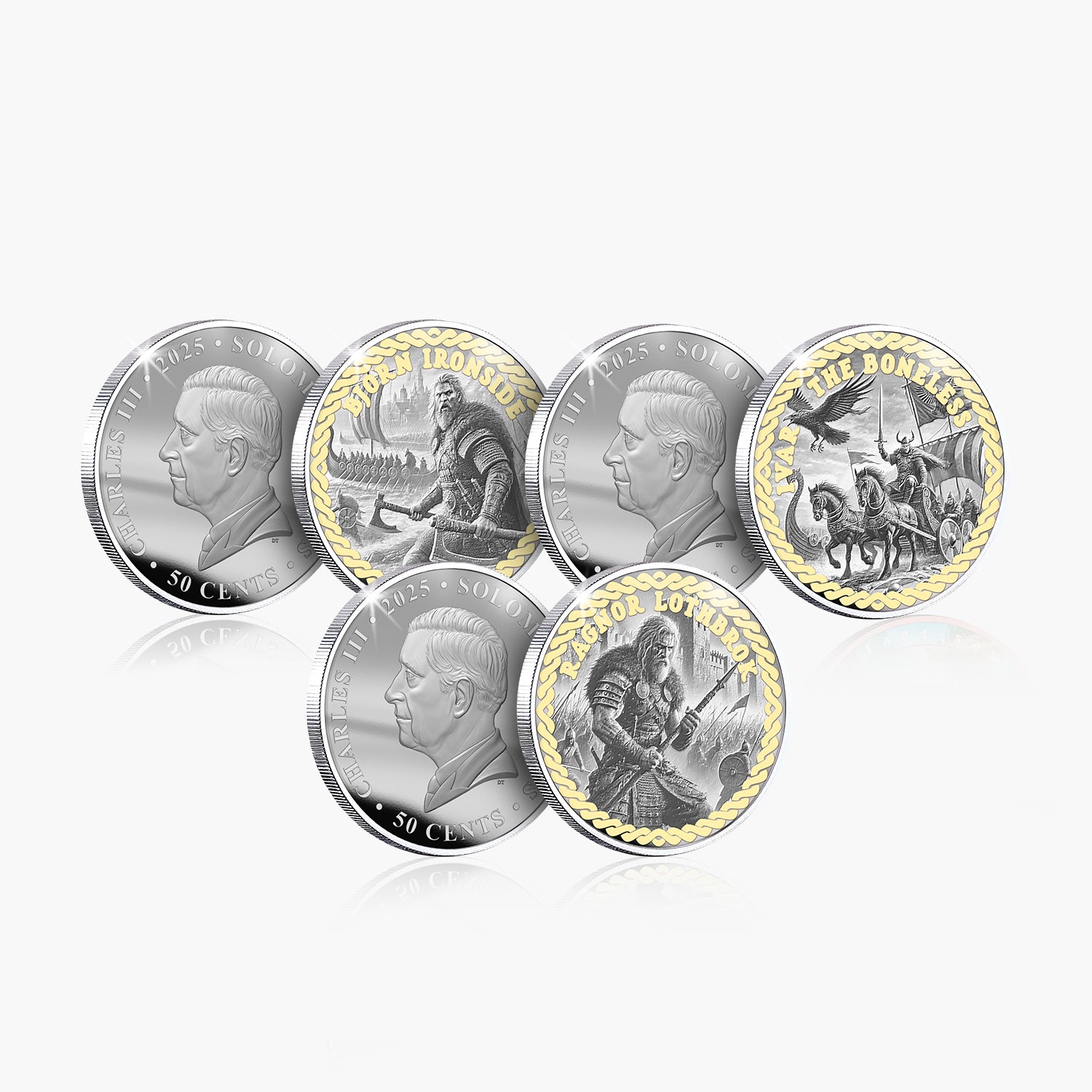 Viking Legends of the North 2025 Limited Edition Dual Plated Box Set