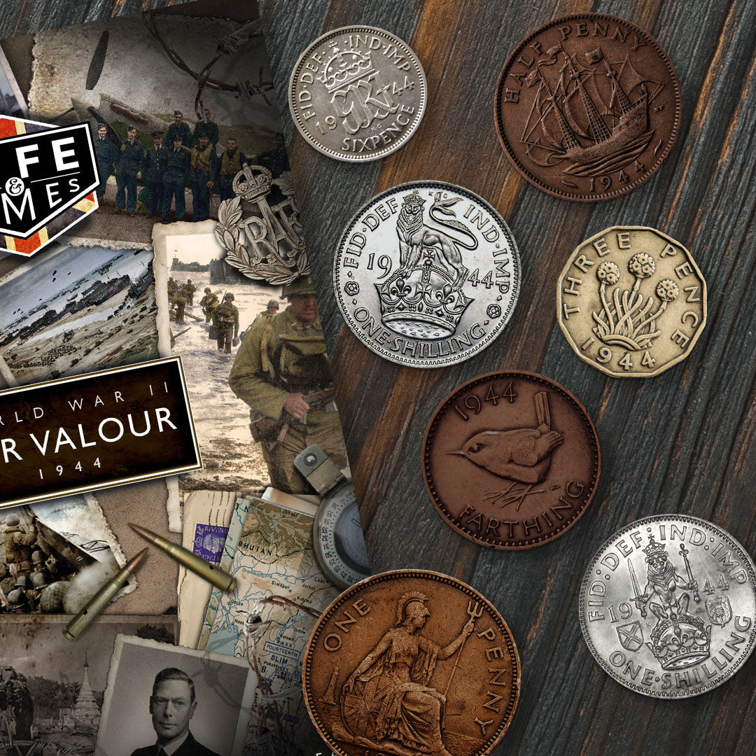 Life & Times WWI and WWII Coin Set Bundle