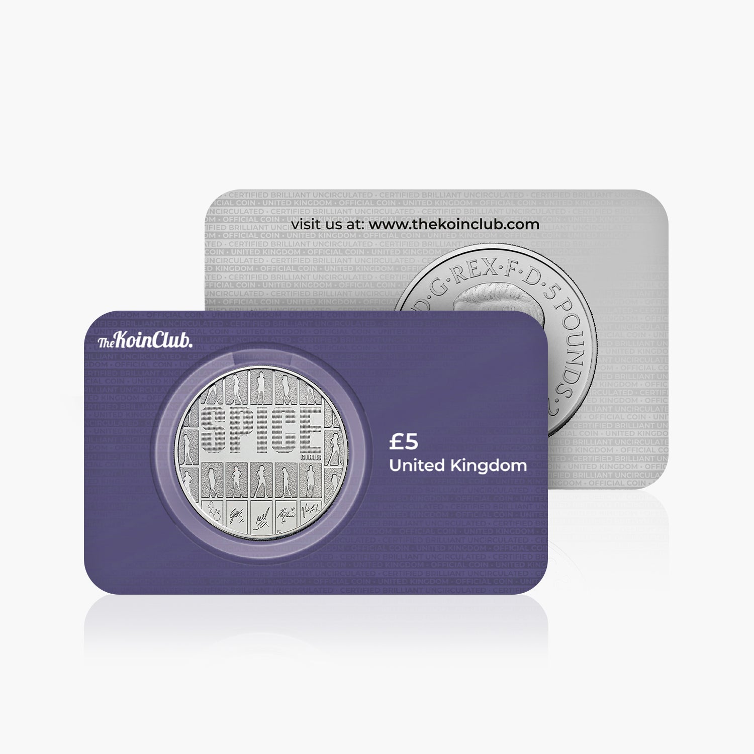 Spice Girls 2026 UK £5 Brilliant Uncirculated Coin