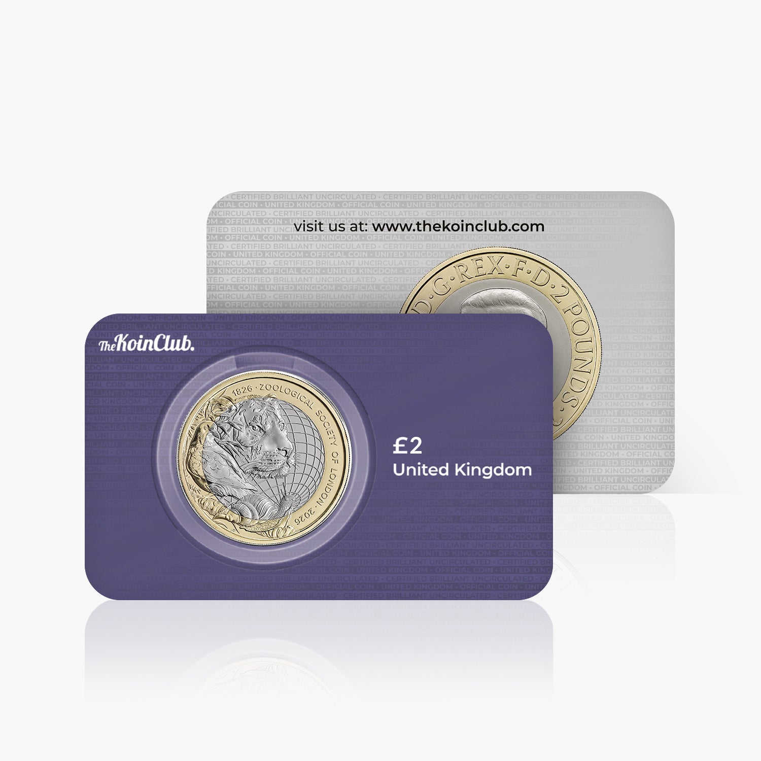 200 Years of ZSL 2026 £2 Brilliant Uncirculated Coin