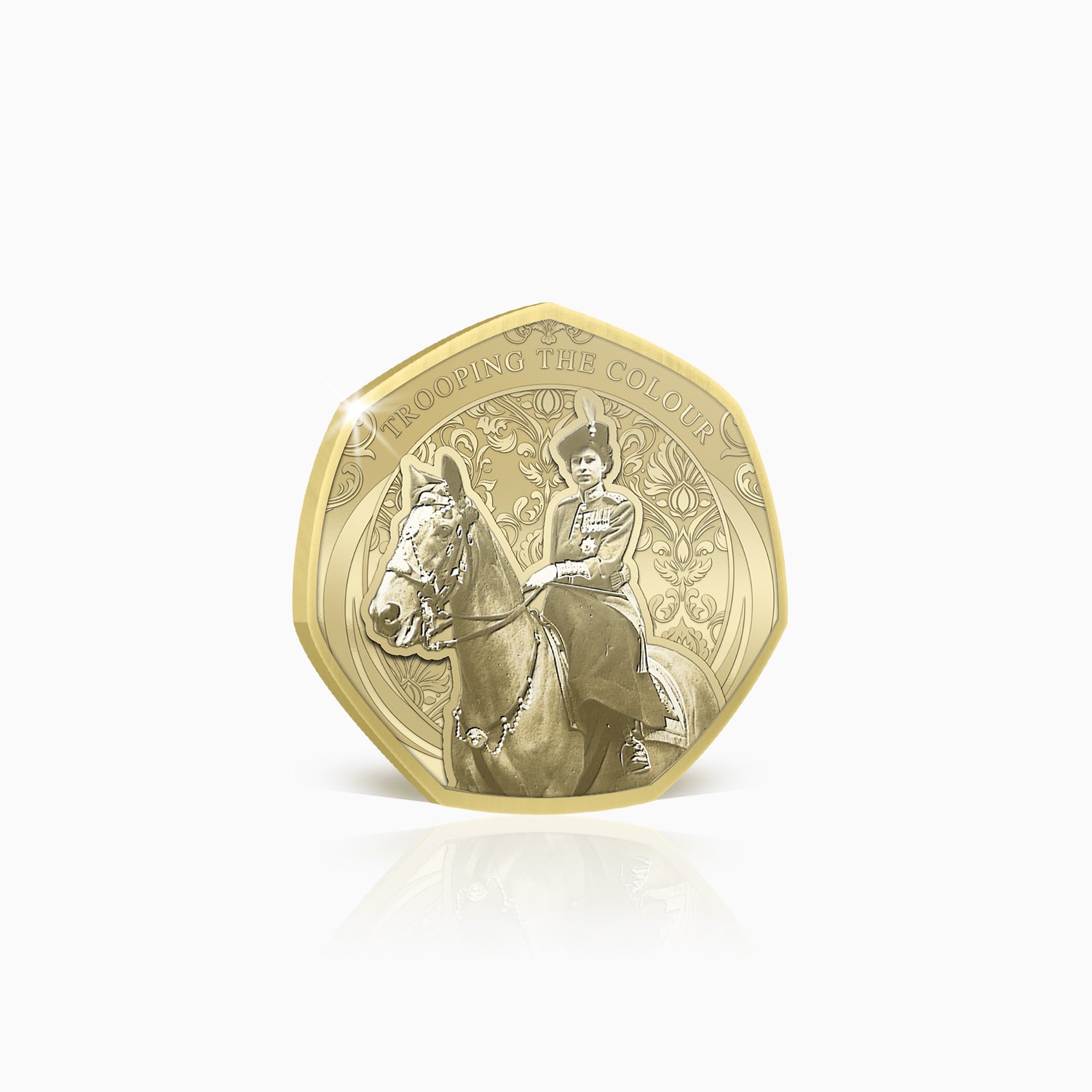 Royal Heritage Trooping the Colour Gold Plated BU Commemorative