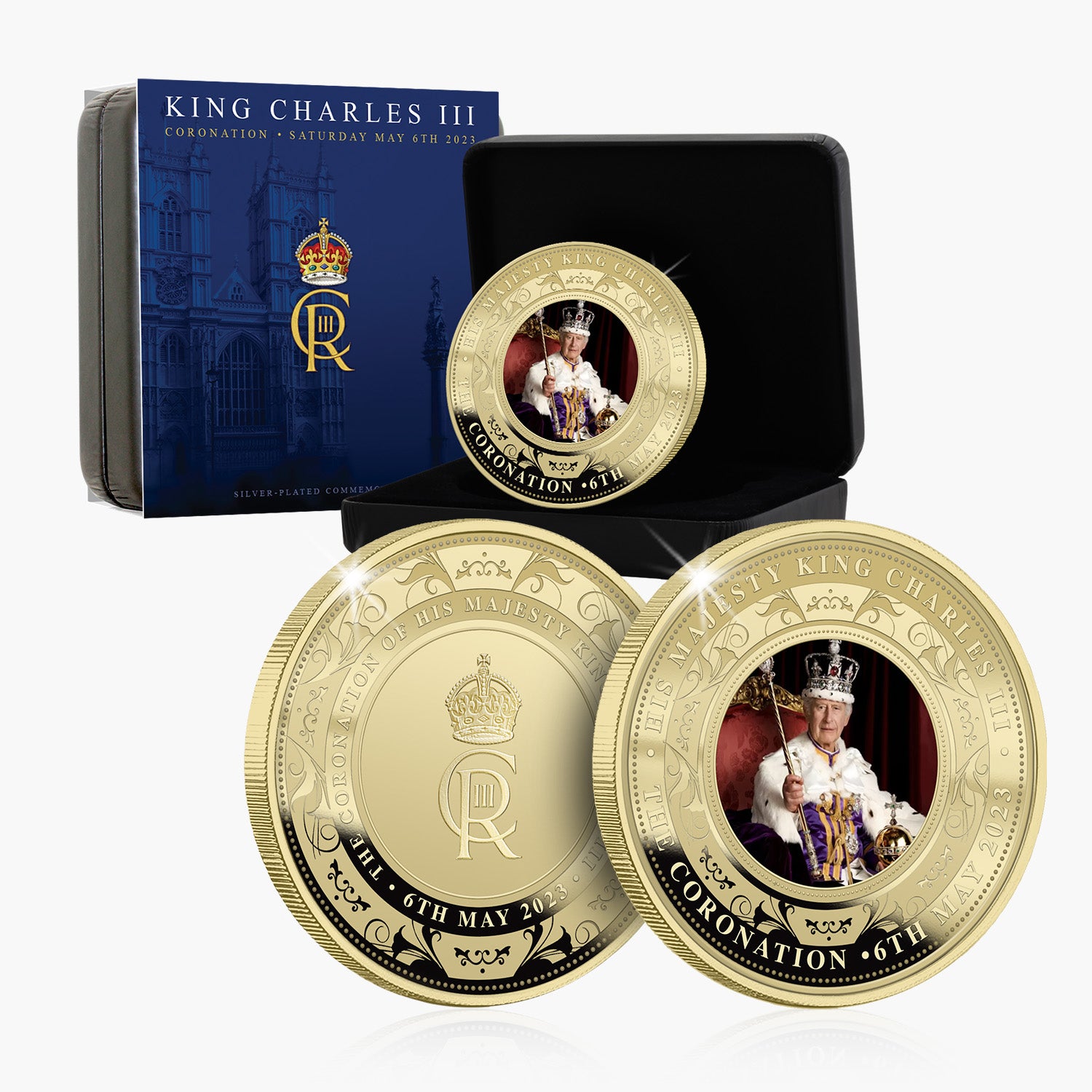Le portrait officiel du couronnement de Sa Majesté le roi Charles III Premier Edition