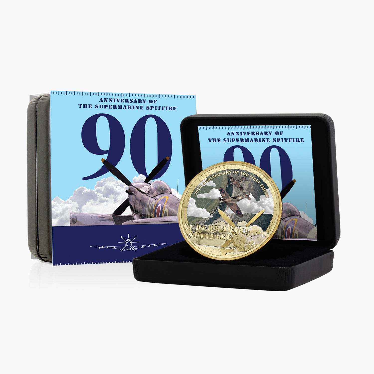 Supermarine Spitfire 2026 Super Size Gold Luxe Edition Coin