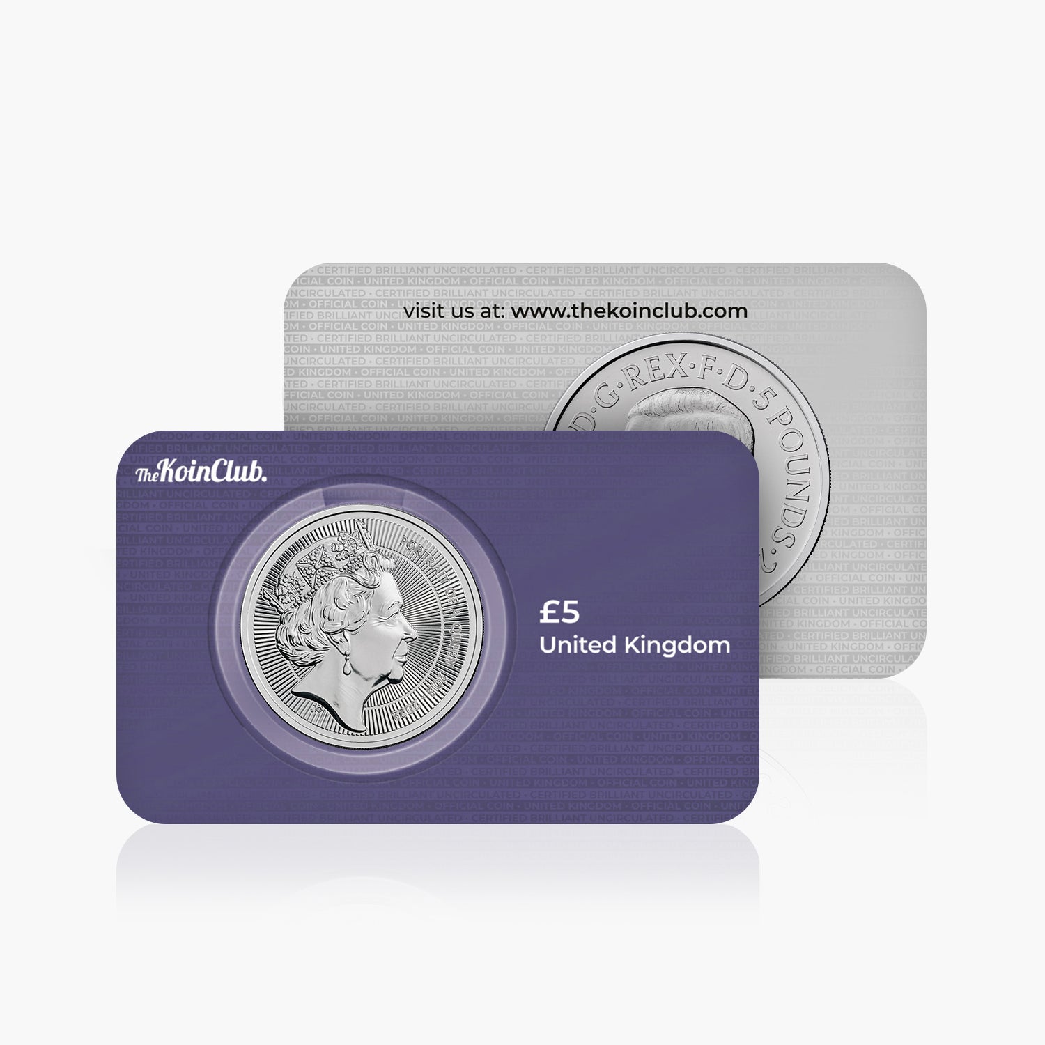 Queen Elizabeth II The Fifth Effigy 2026 UK £5 Brilliant Uncirculated Coin