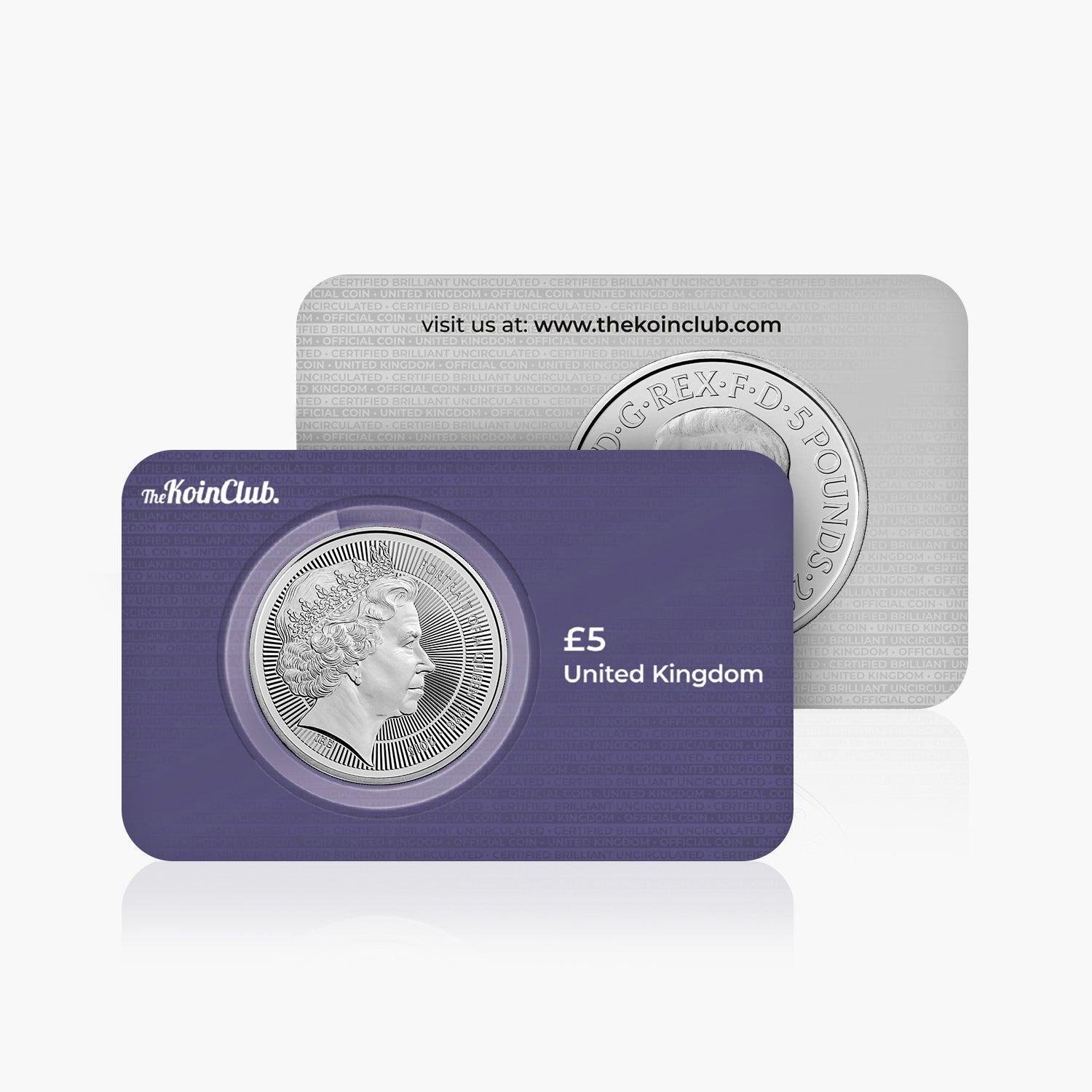 Queen Elizabeth II The Fourth Effigy 2026 UK £5 Brilliant Uncirculated Coin