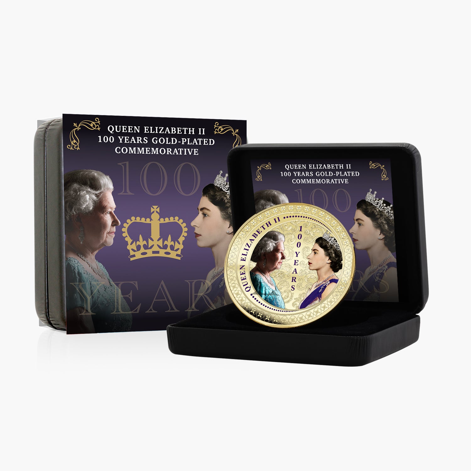 Queen Elizabeth II 100th Anniversary 2026 Super Size Gold Luxe Edition