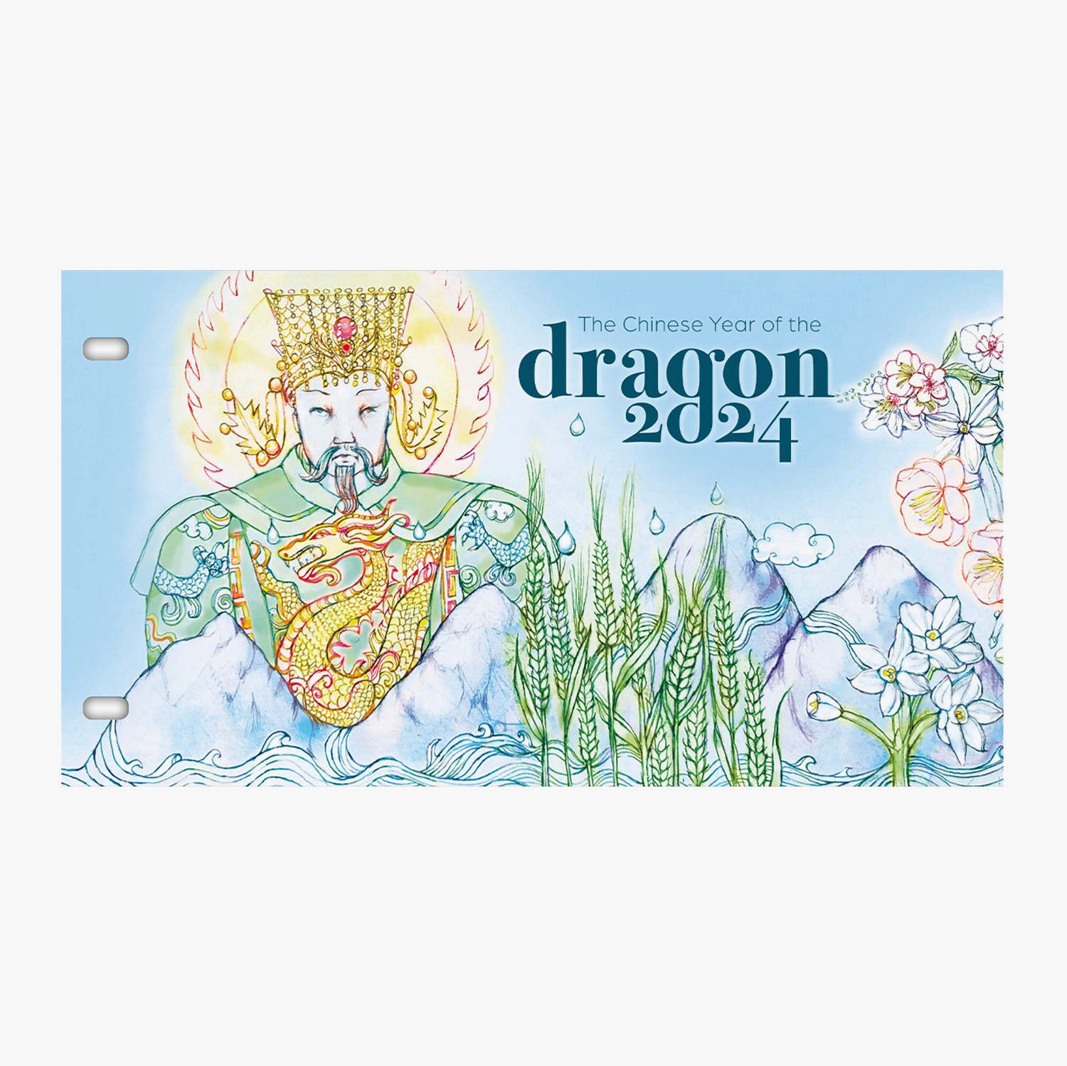 Timbres de collection Année chinoise du dragon 2024