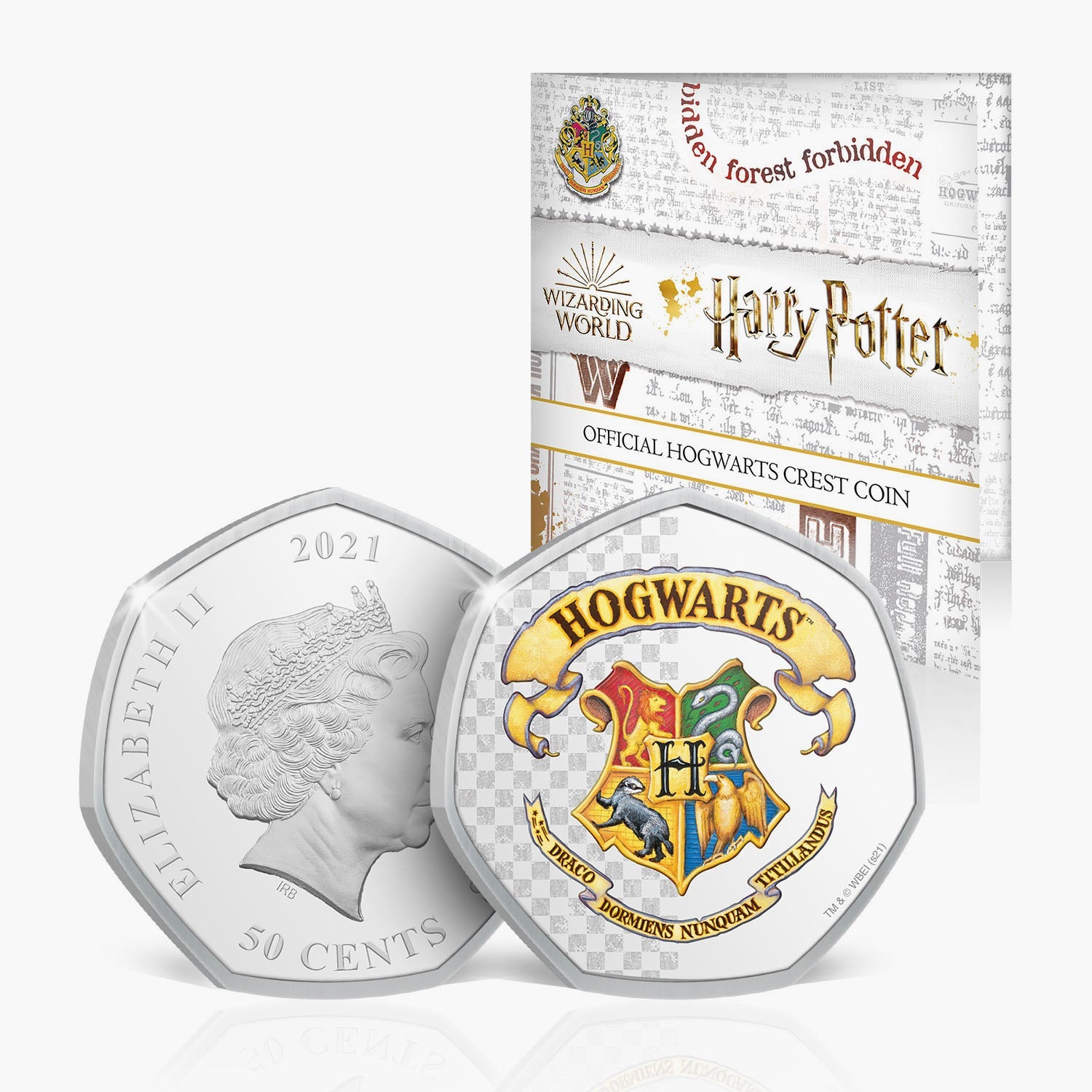 Lot de pièces d'argent Harry Potter