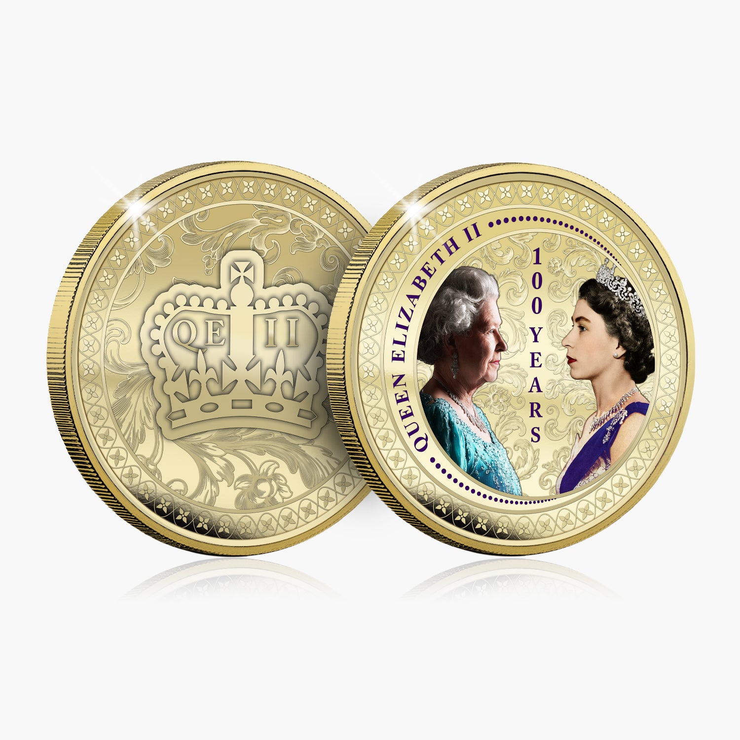 Queen Elizabeth II 100th Anniversary 2026 Super Size Gold Luxe Edition