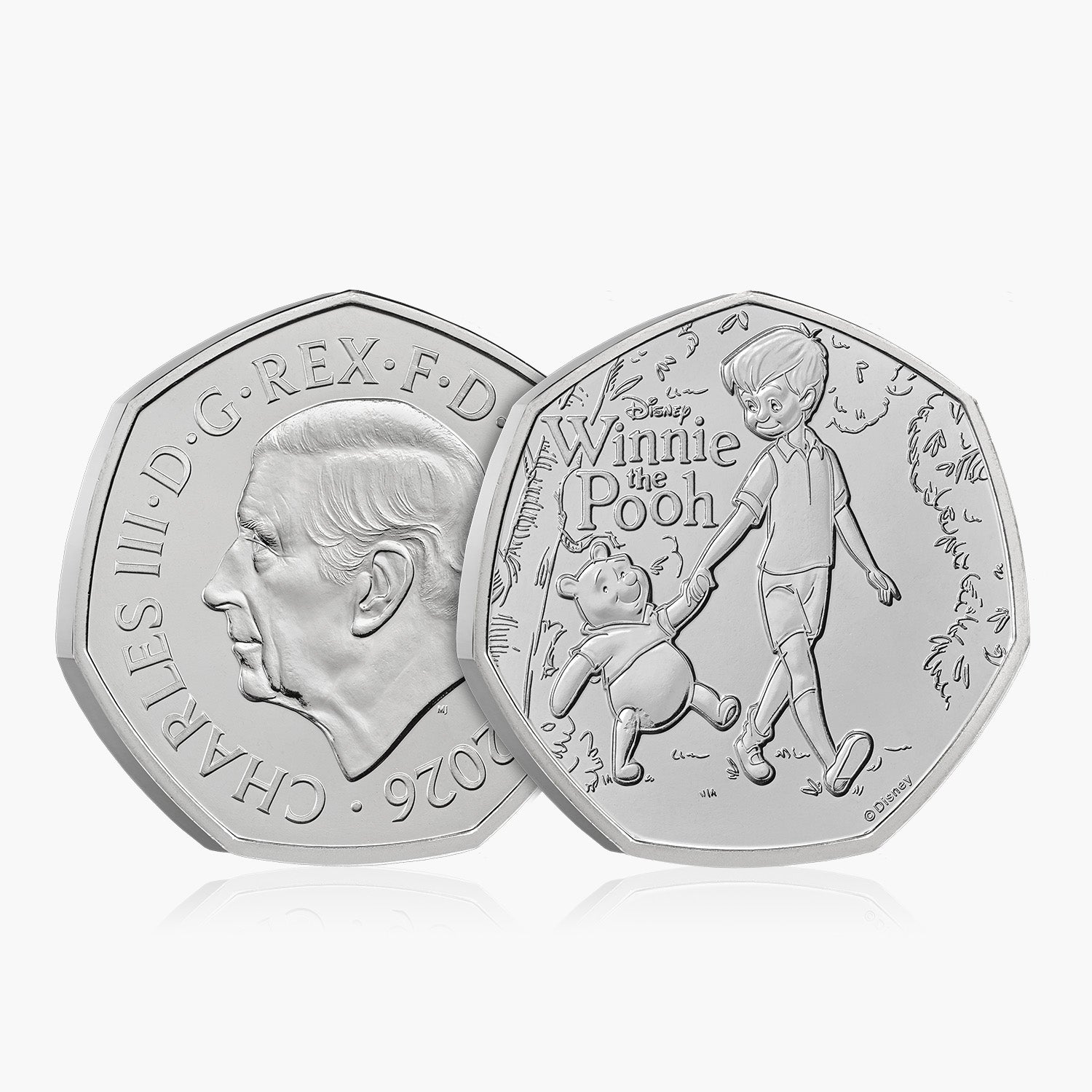 100th Anniversary of Winnie The Pooh 2026 Loyalty UK 50p BU Coin