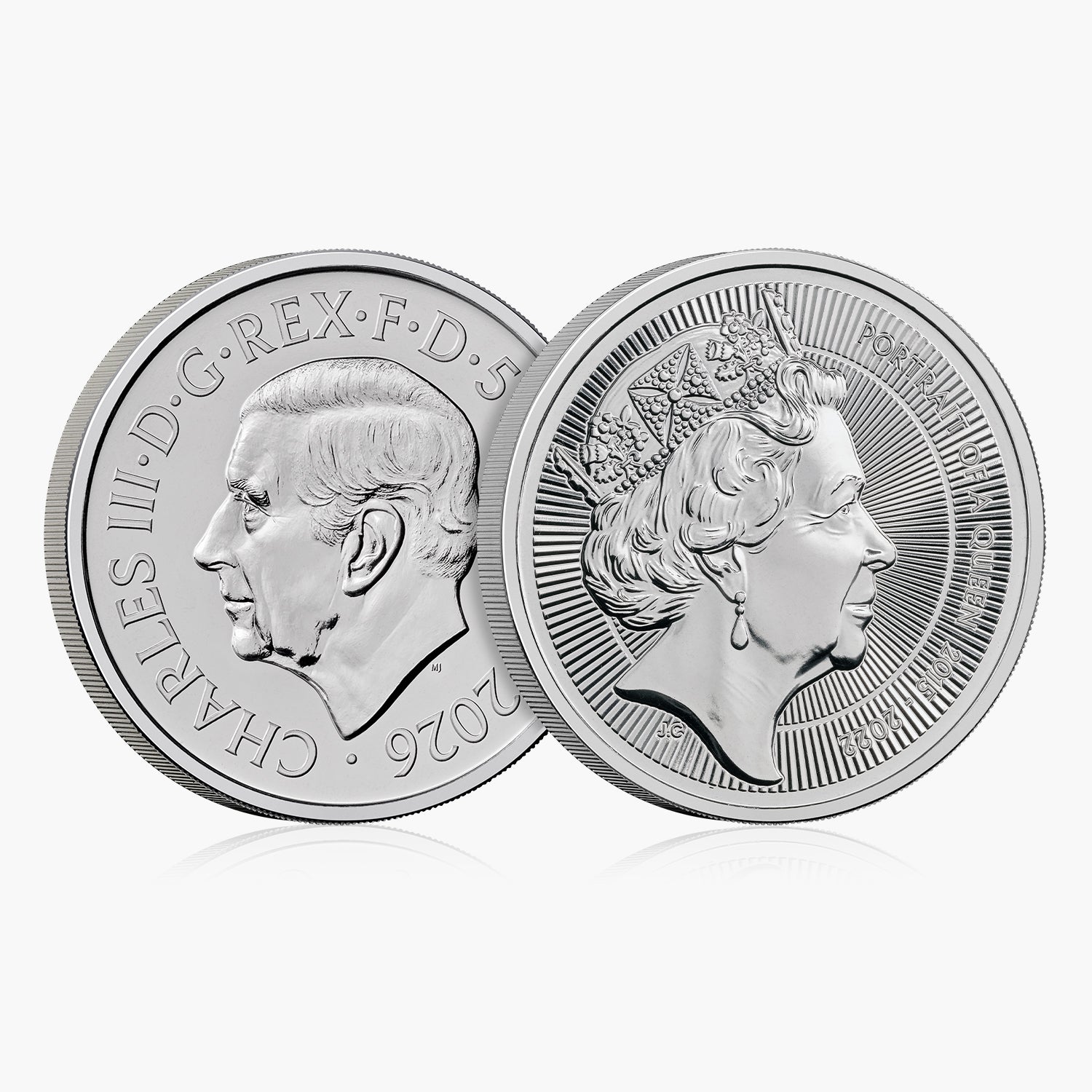 Queen Elizabeth II The Fifth Effigy 2026 UK £5 Brilliant Uncirculated Coin