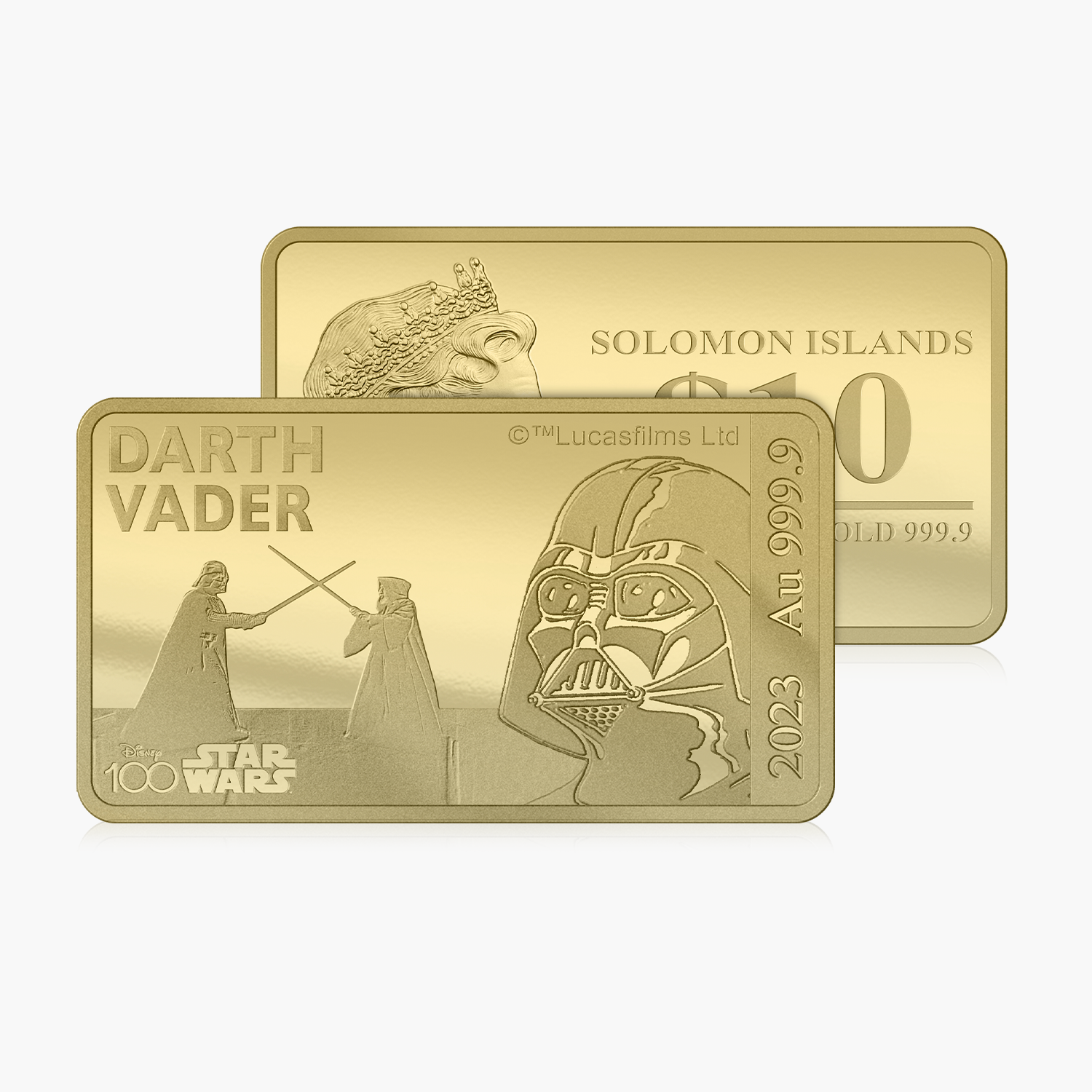 The Official 2023 Star Wars Gold Coin Collection