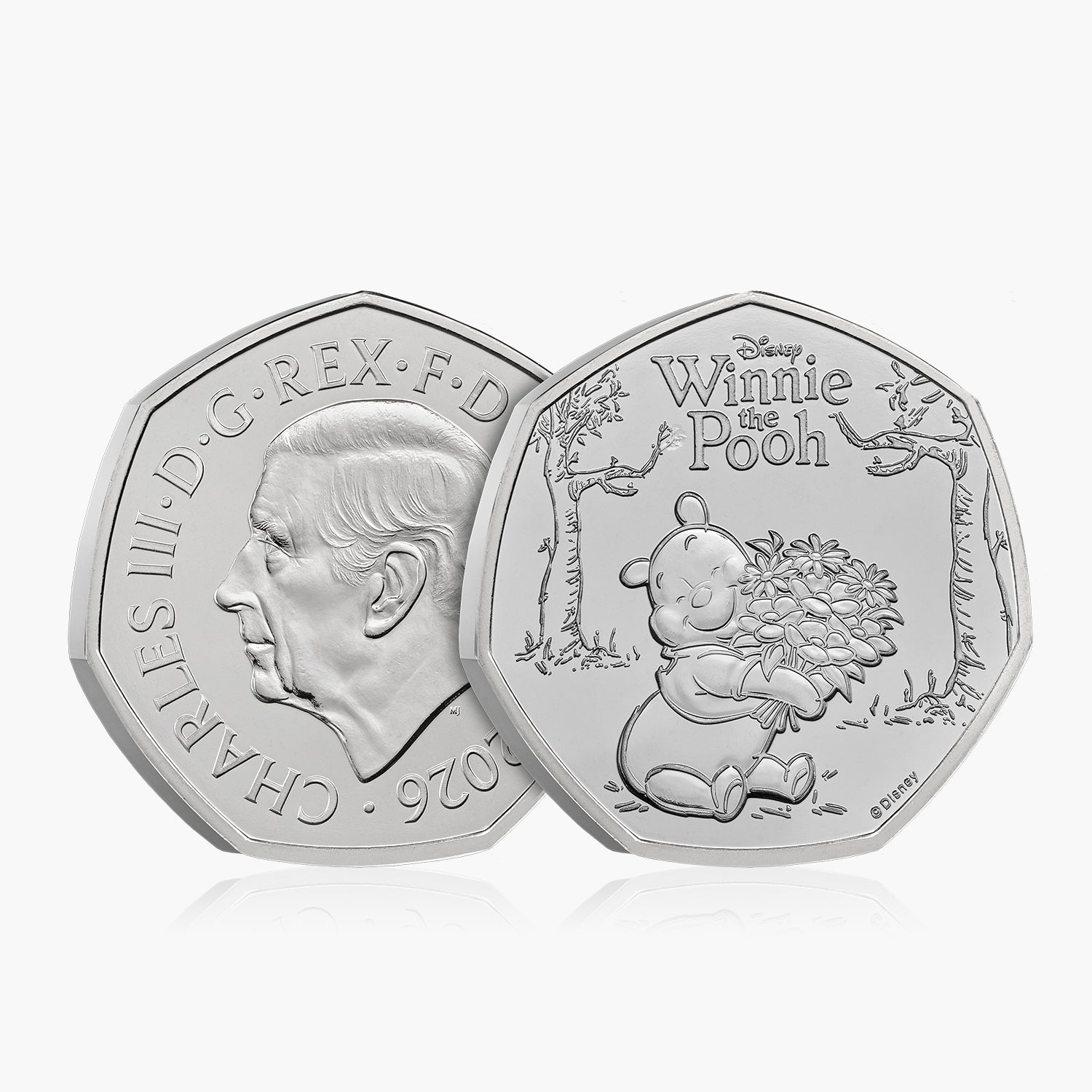 100th Anniversary of Winnie The Pooh 2026 Kindness UK 50p BU Coin