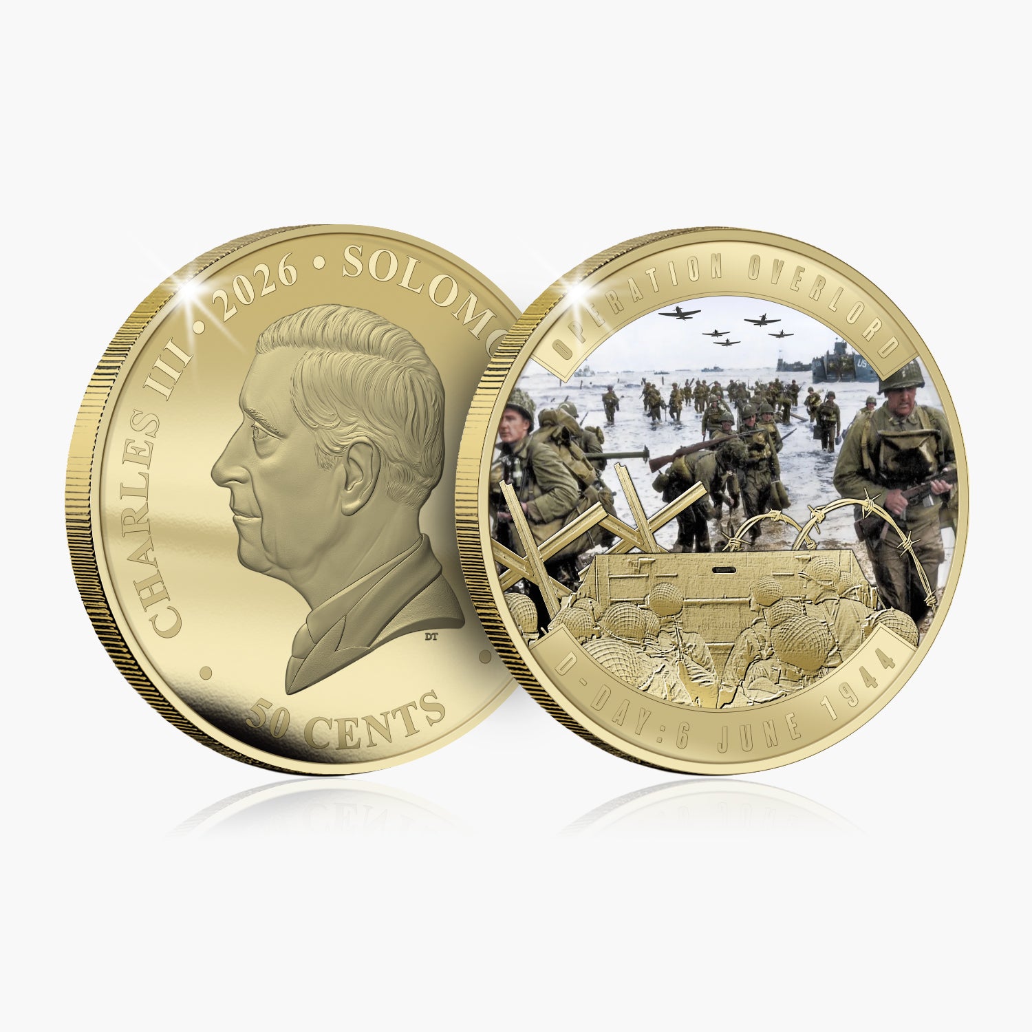 Operation Overlord 2026 50mm Gold-Plated Luxe Edition