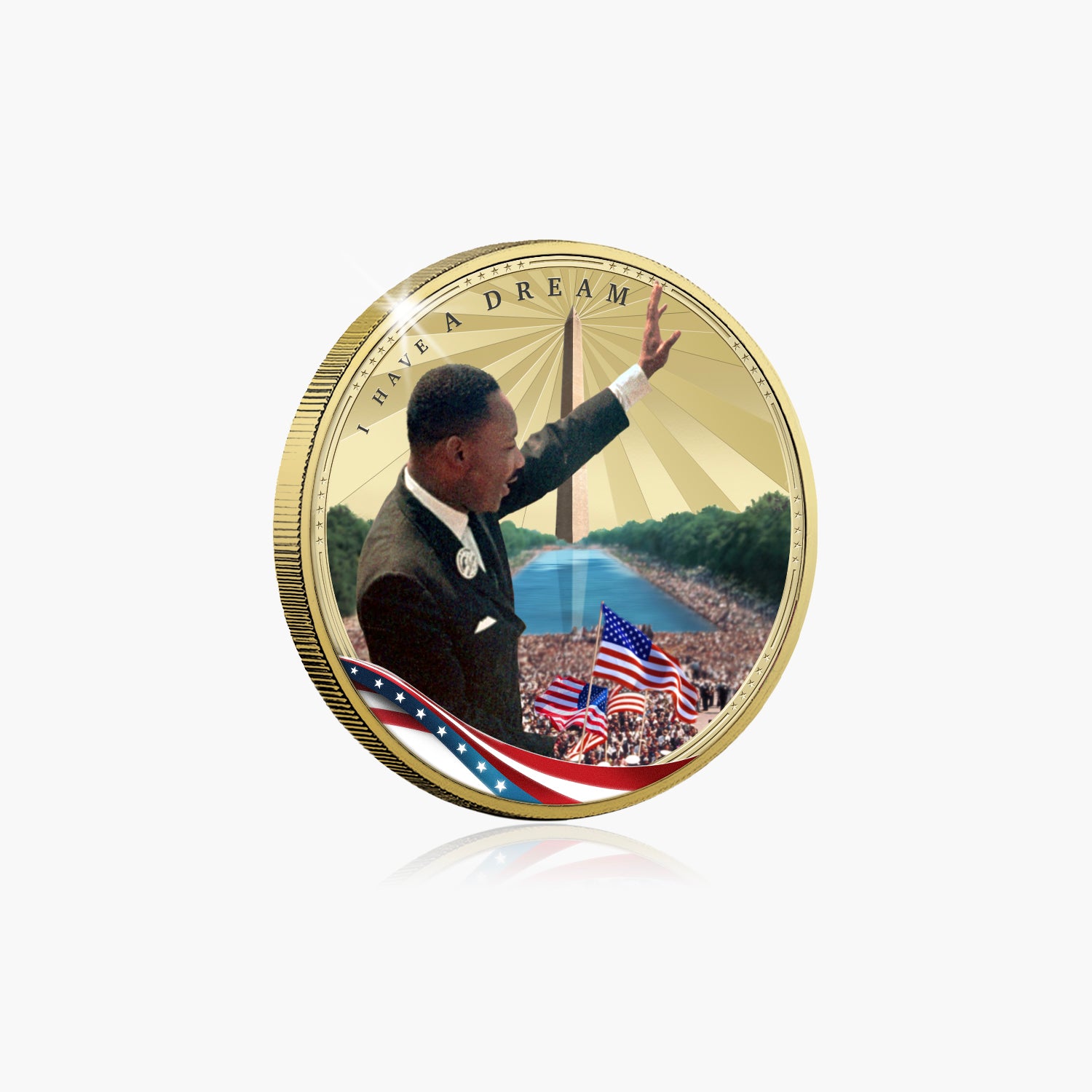 Série American Patriot – Pièce d'un dollar « I Have a Dream » de Martin Luther King 2023
