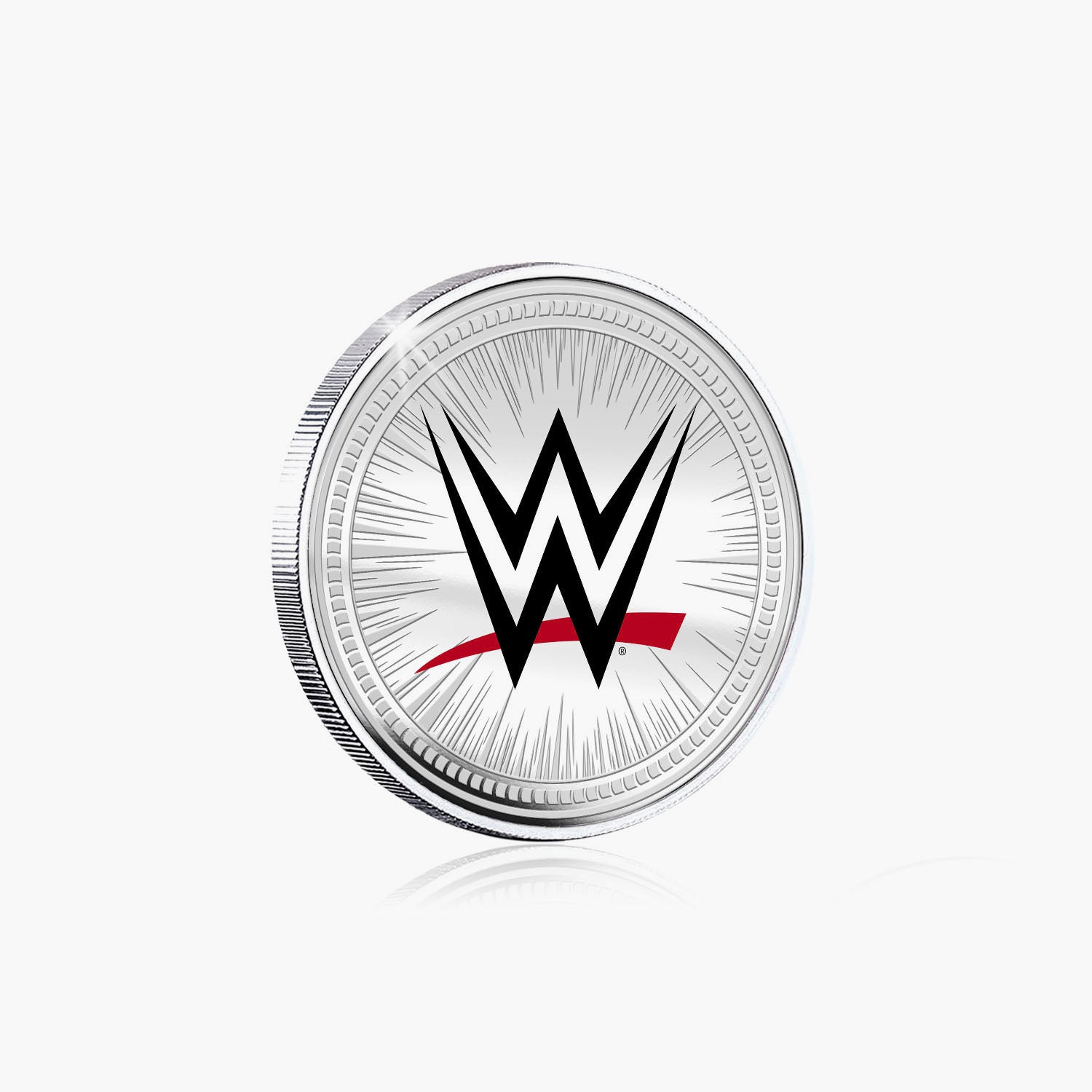 Collection commémorative WWE – Stone Cold Steve Austin – Commémorative plaquée argent 32 mm