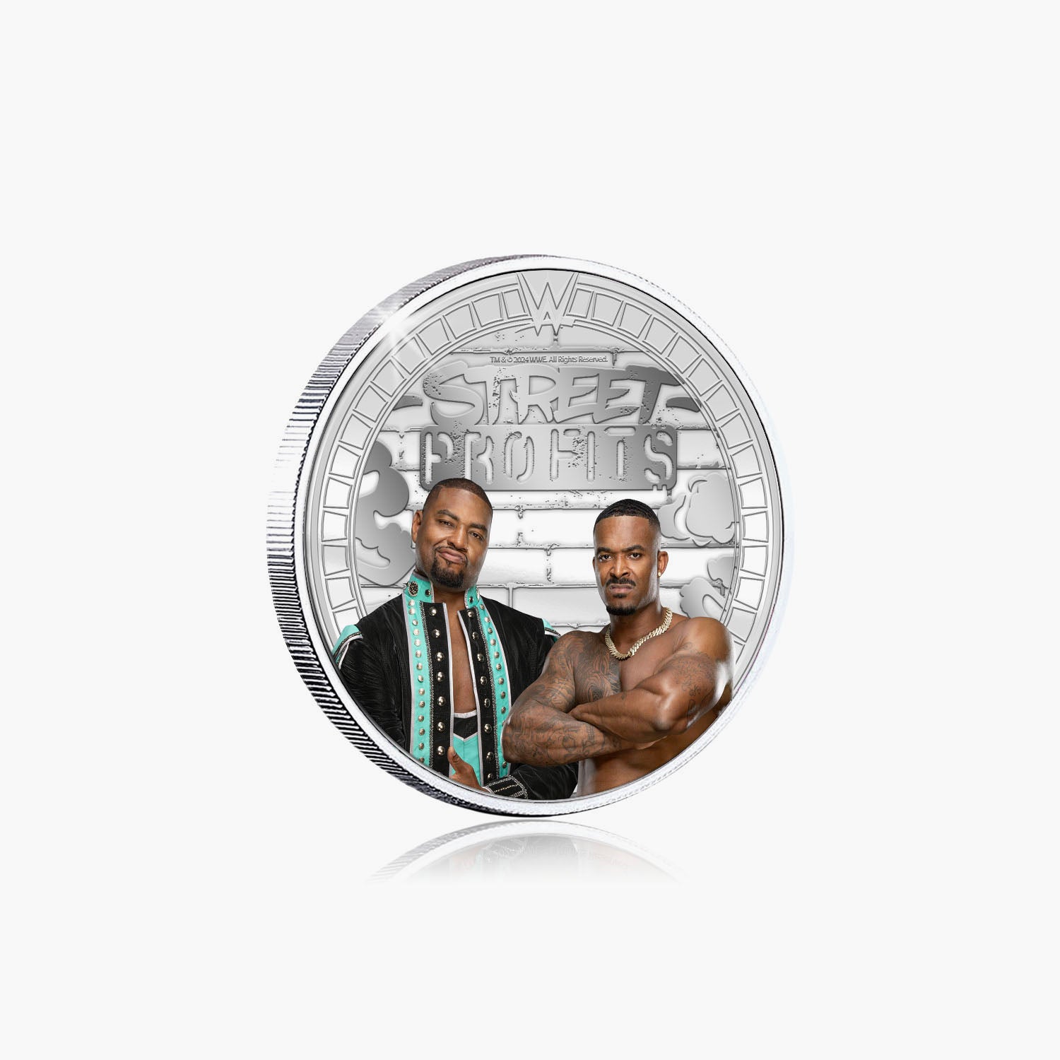 WWE Commemorative Collection - Street Profits - 32mm Silver Plated Commemorative