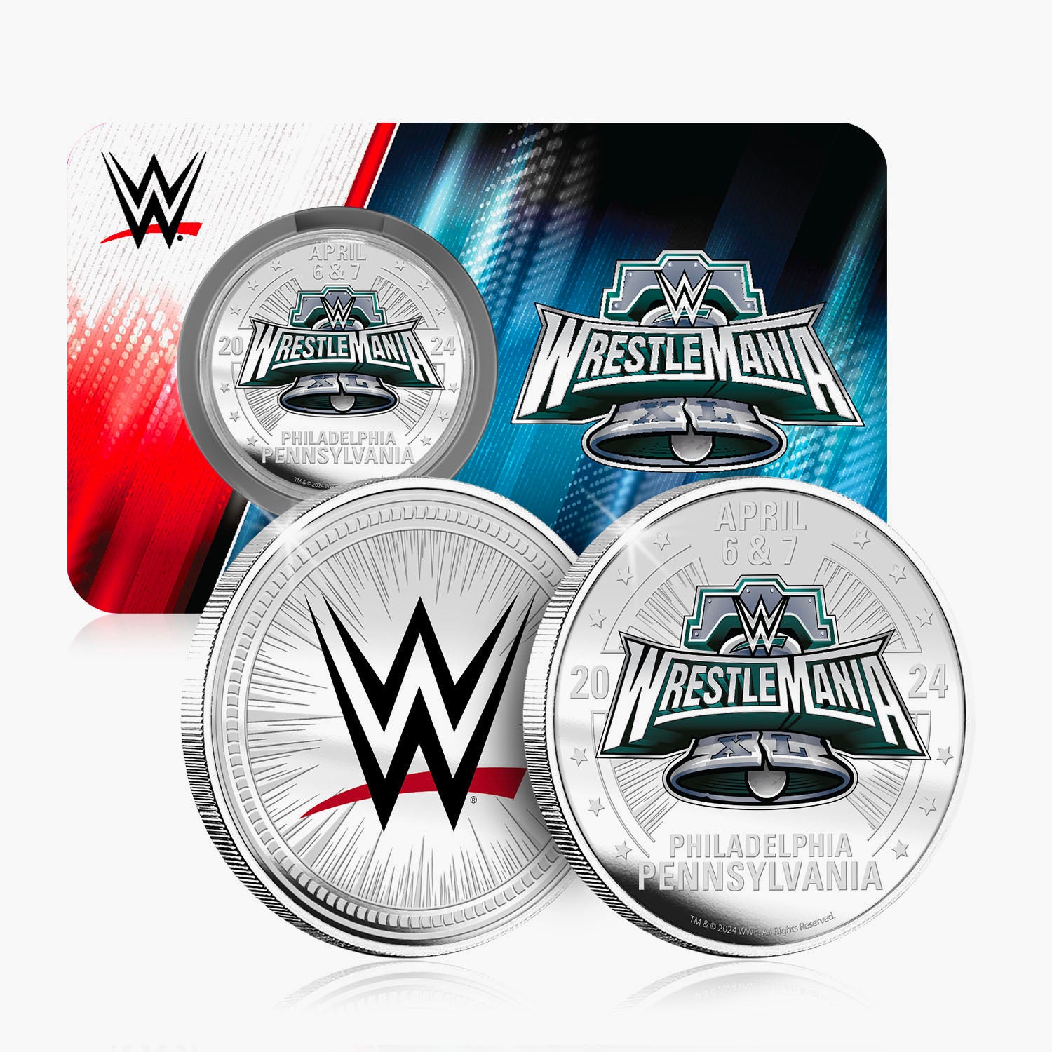 WWE WrestleMania 40 Premium Live Event Commemorative