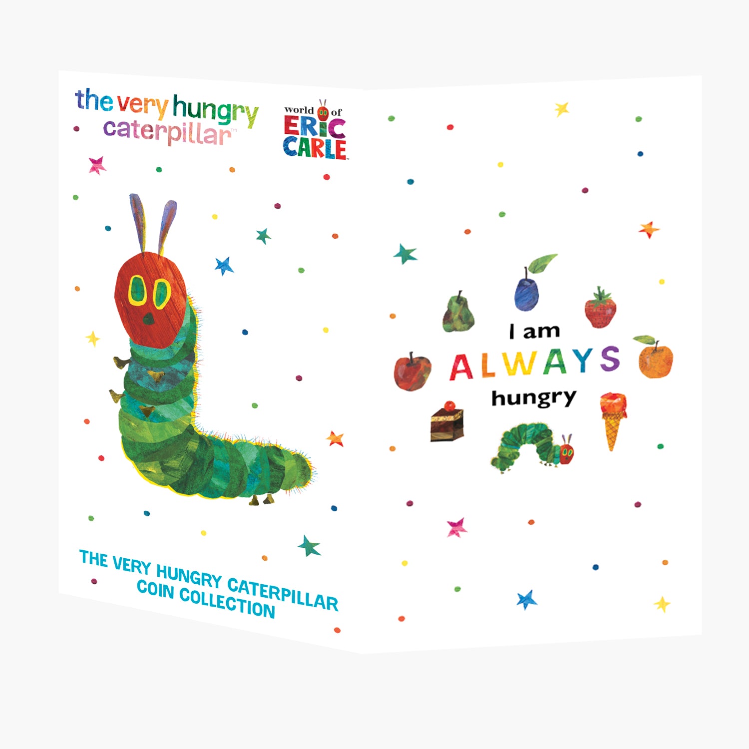 The Very Hungry Caterpillar™ 2026 .999 Silver Plated Coin Pack