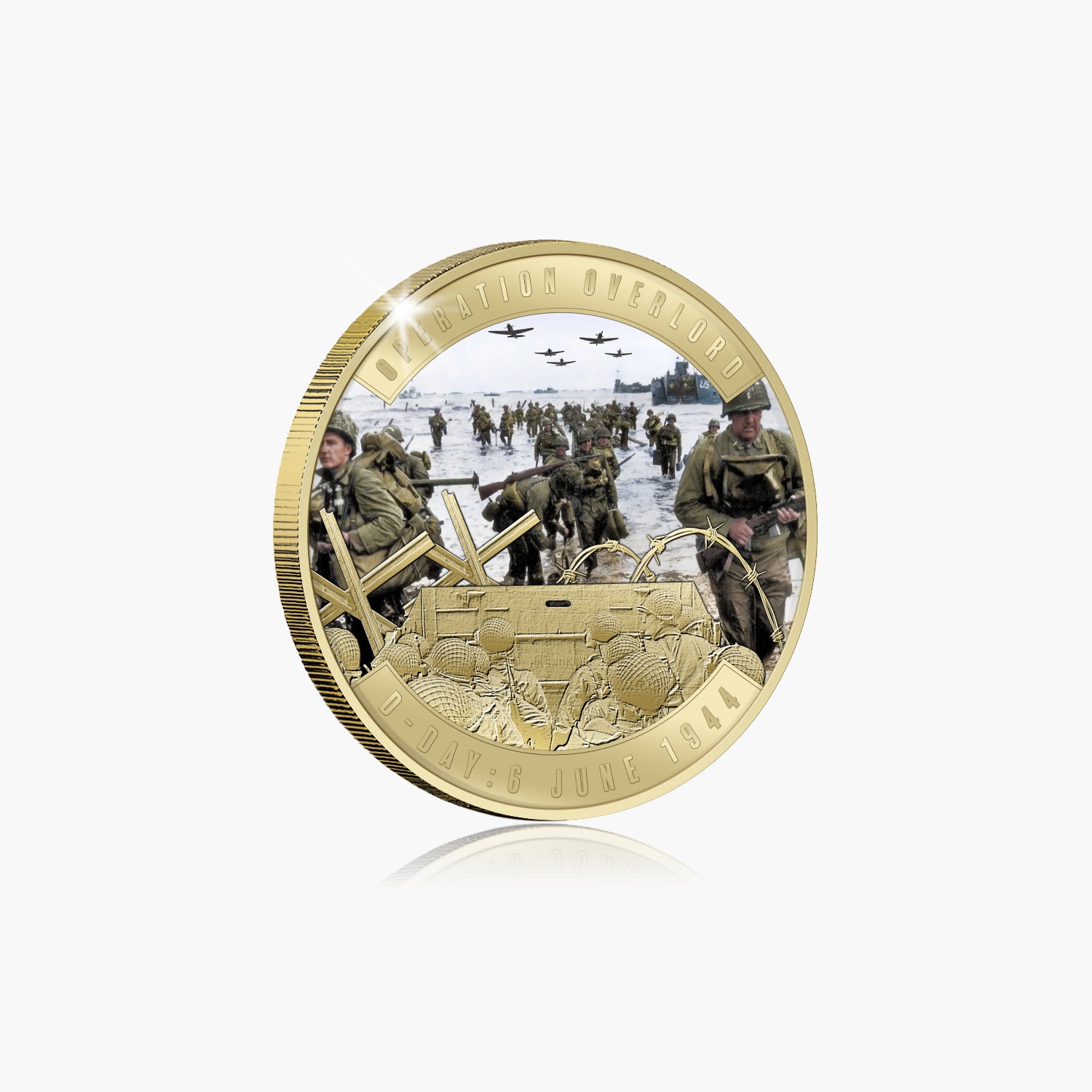 Operation Overlord 2026 50mm Gold-Plated Luxe Edition