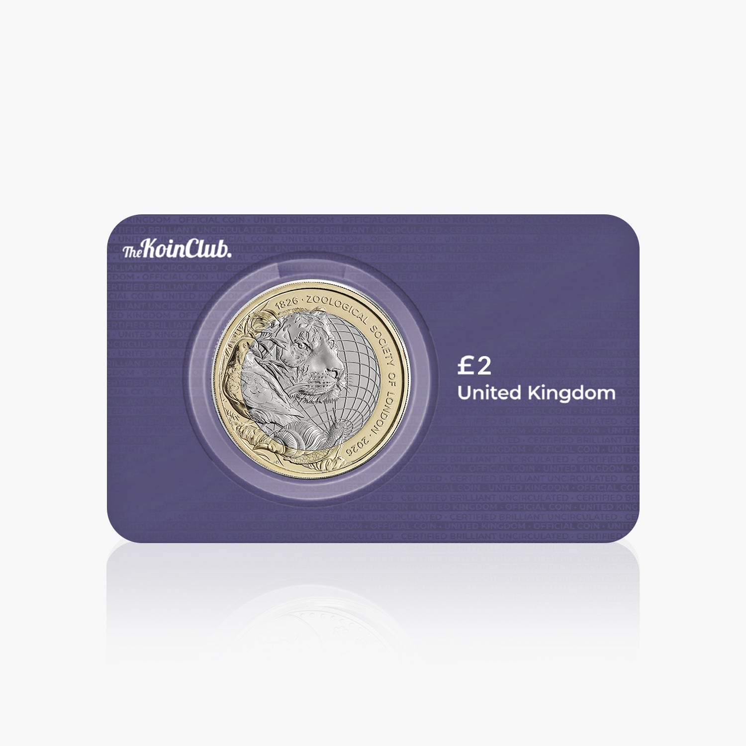 200 Years of ZSL 2026 £2 Brilliant Uncirculated Coin
