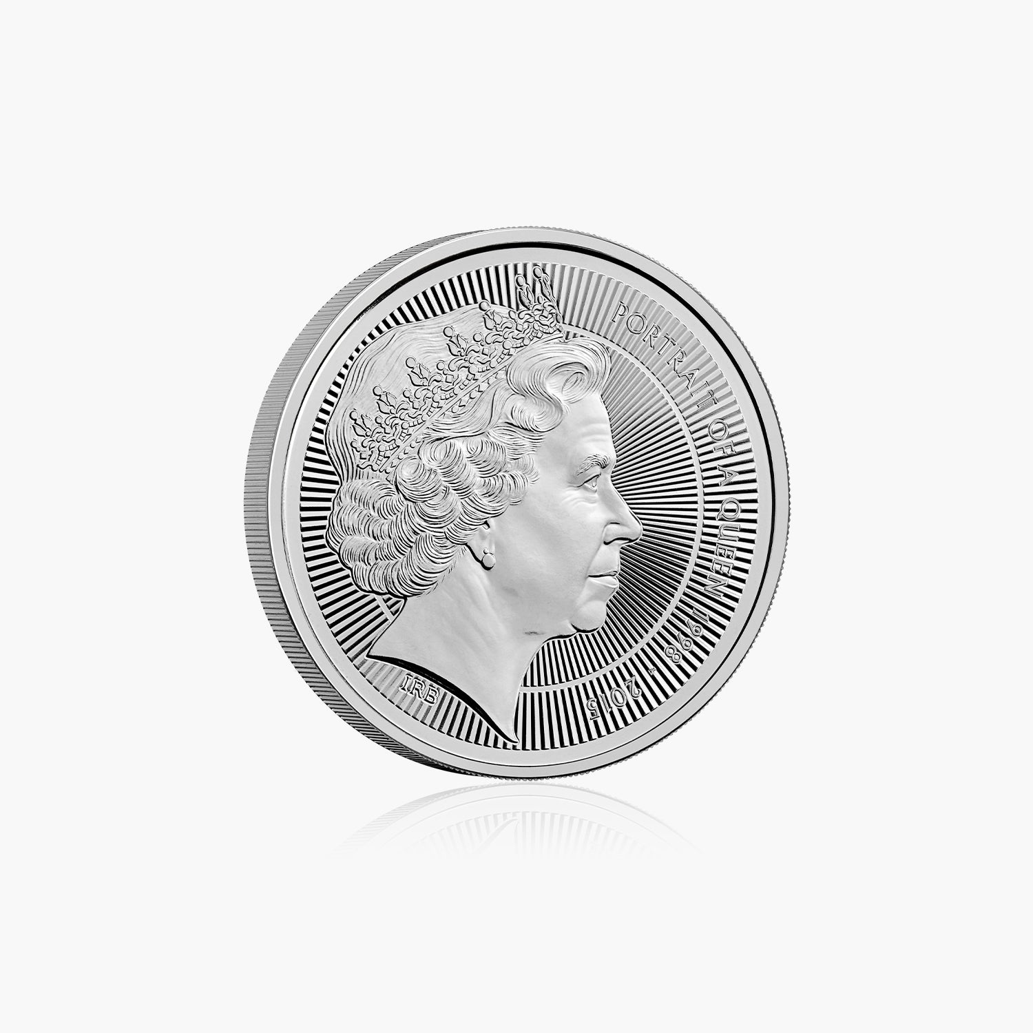 Queen Elizabeth II The Fourth Effigy 2026 UK £5 Brilliant Uncirculated Coin