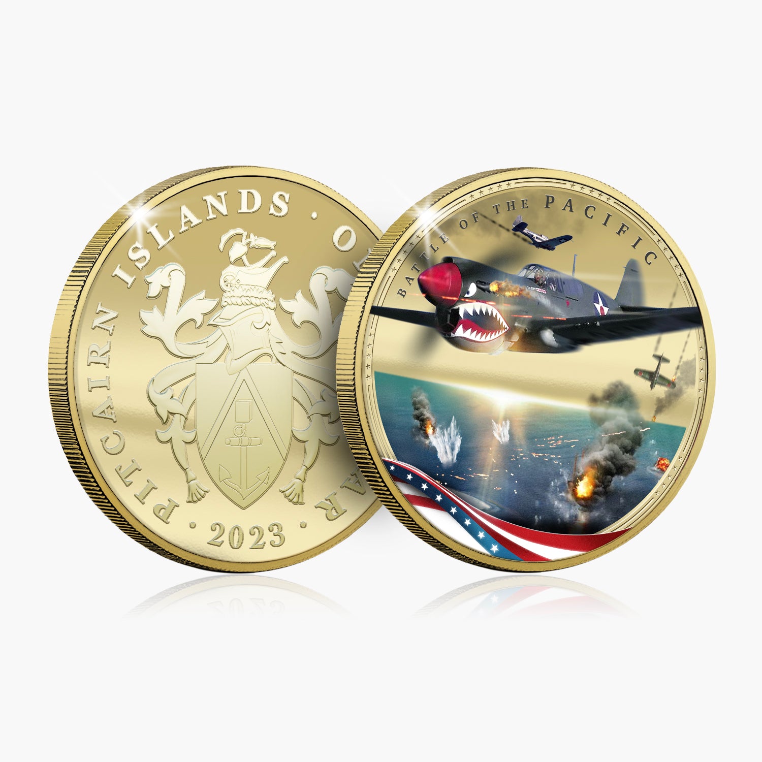 American Patriot Series - US Battles in WWII 2023 One Dollar Coin