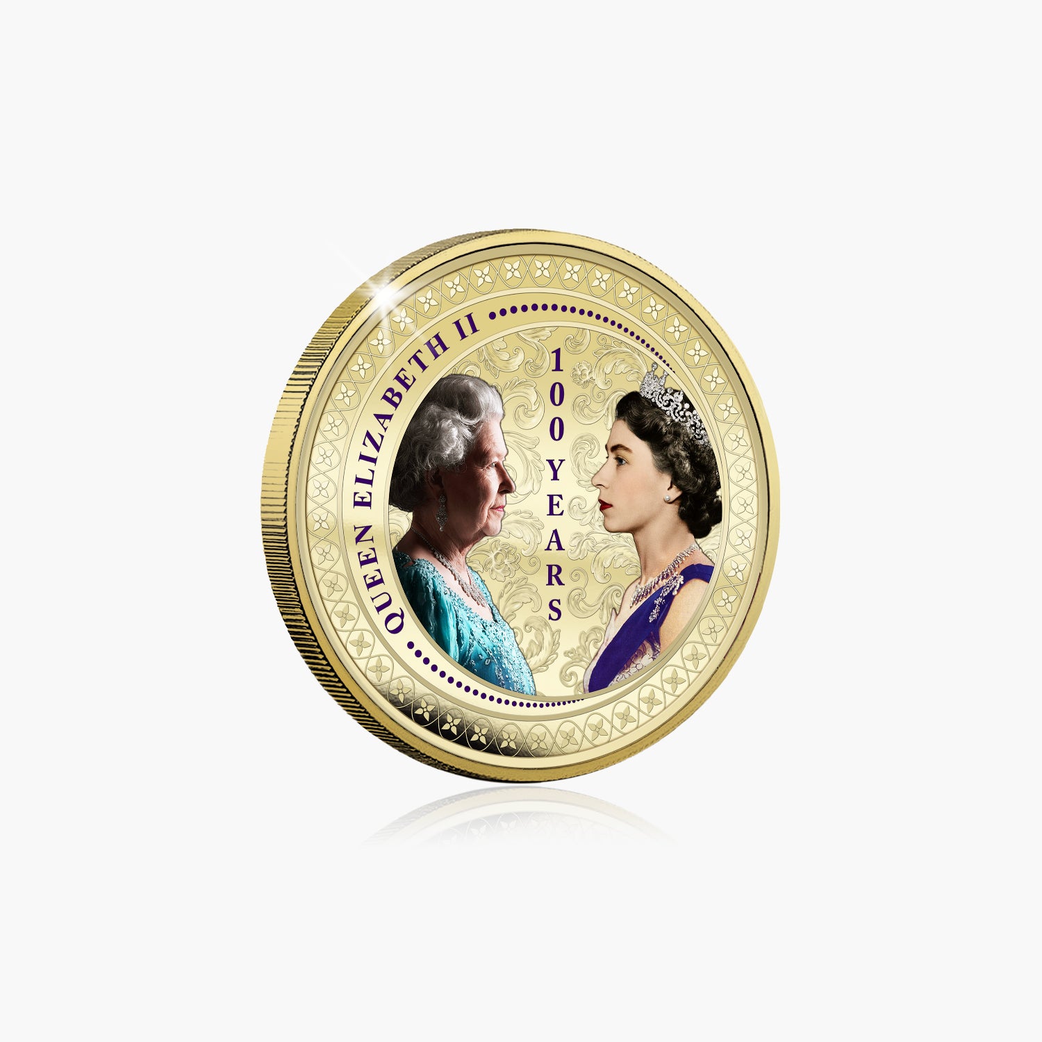 Queen Elizabeth II 100th Anniversary 2026 Super Size Gold Luxe Edition