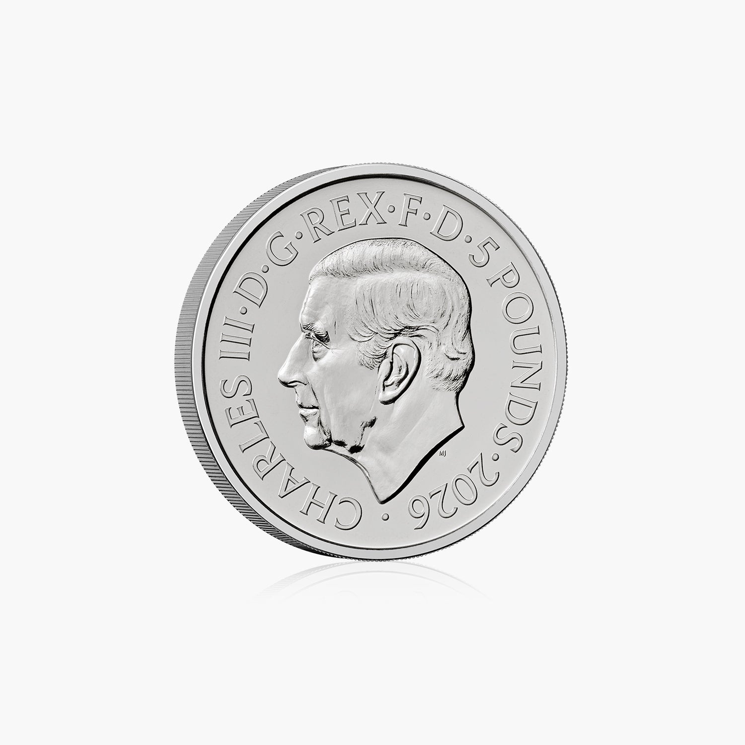 Queen Elizabeth II The Fourth Effigy 2026 UK £5 Brilliant Uncirculated Coin